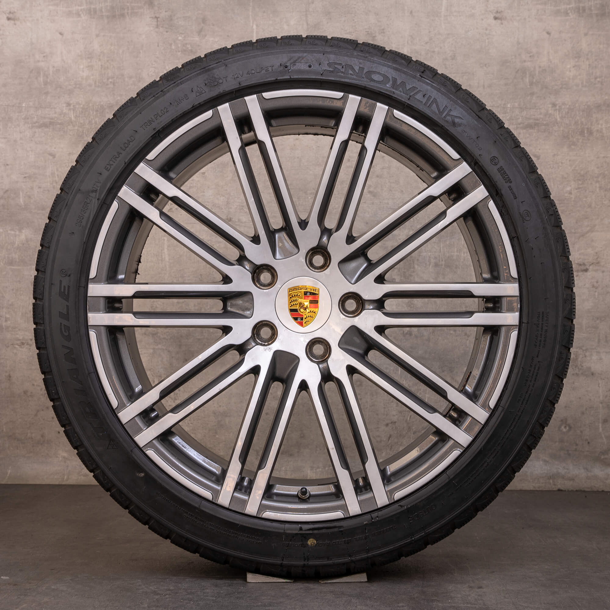 Original Porsche Cayenne Winterräder 21 Zoll 958 Felgen 7P5601025AE ...