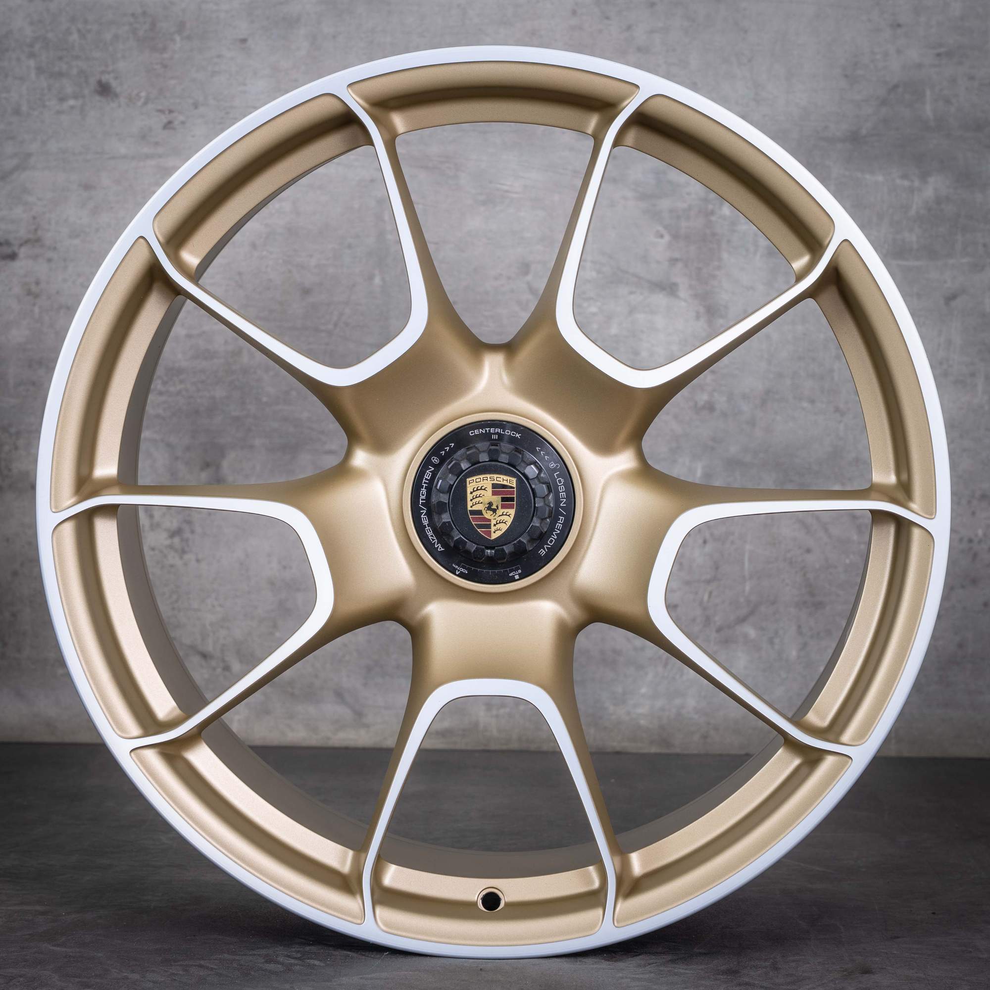 Oryginał Porsche 992 I koła 20 21 cali Turbo S letnie 992601025AF 992601025AG Aurum polerowane NOWE