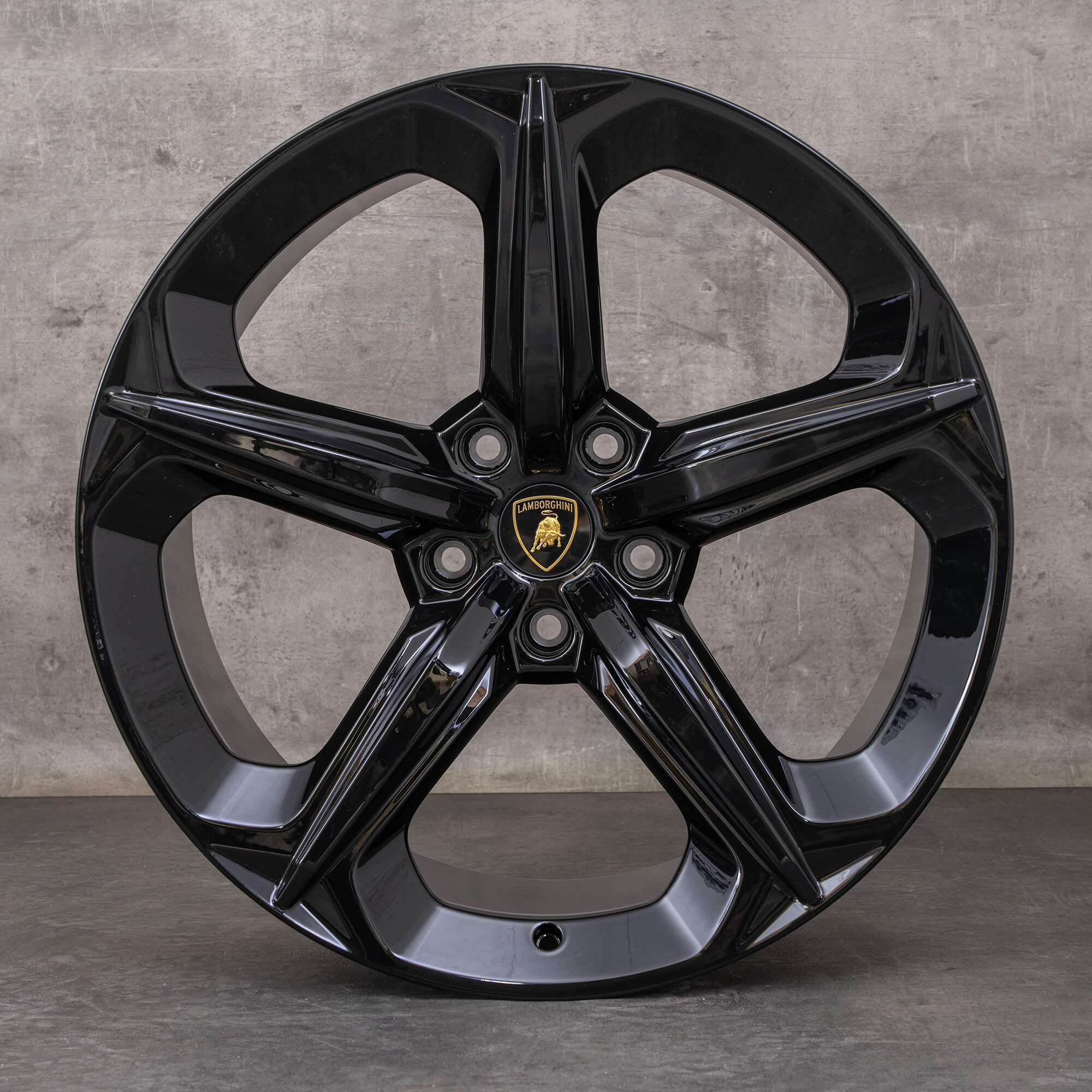 Originale Lamborghini Urus felger 21 tommer 4ML601025B 4ML601025C svart glans NY
