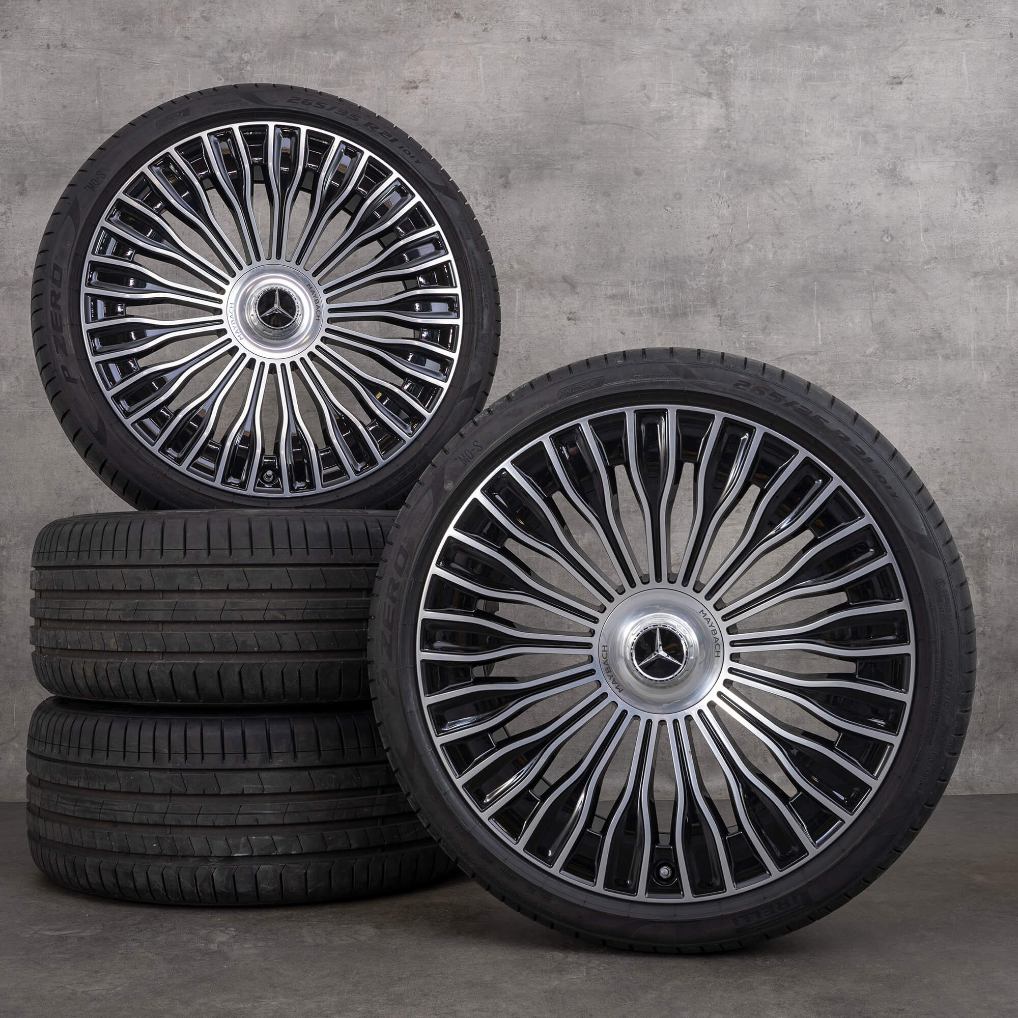21 Inch Rims C216 Maybach 21 inch rims S-Class W223 X223 summer tires wheels A2234014400