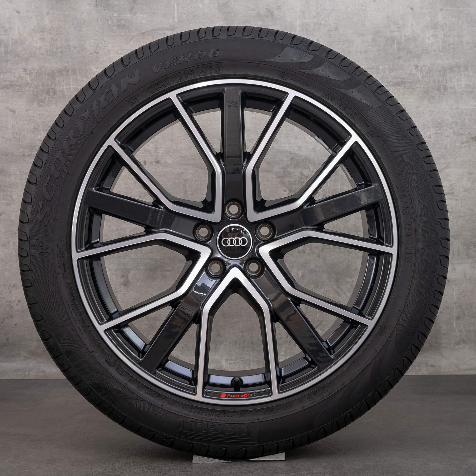 Audi 20 pouces jantes Q5 SQ5 FY alloy pneus d'été roues 80A601025BP