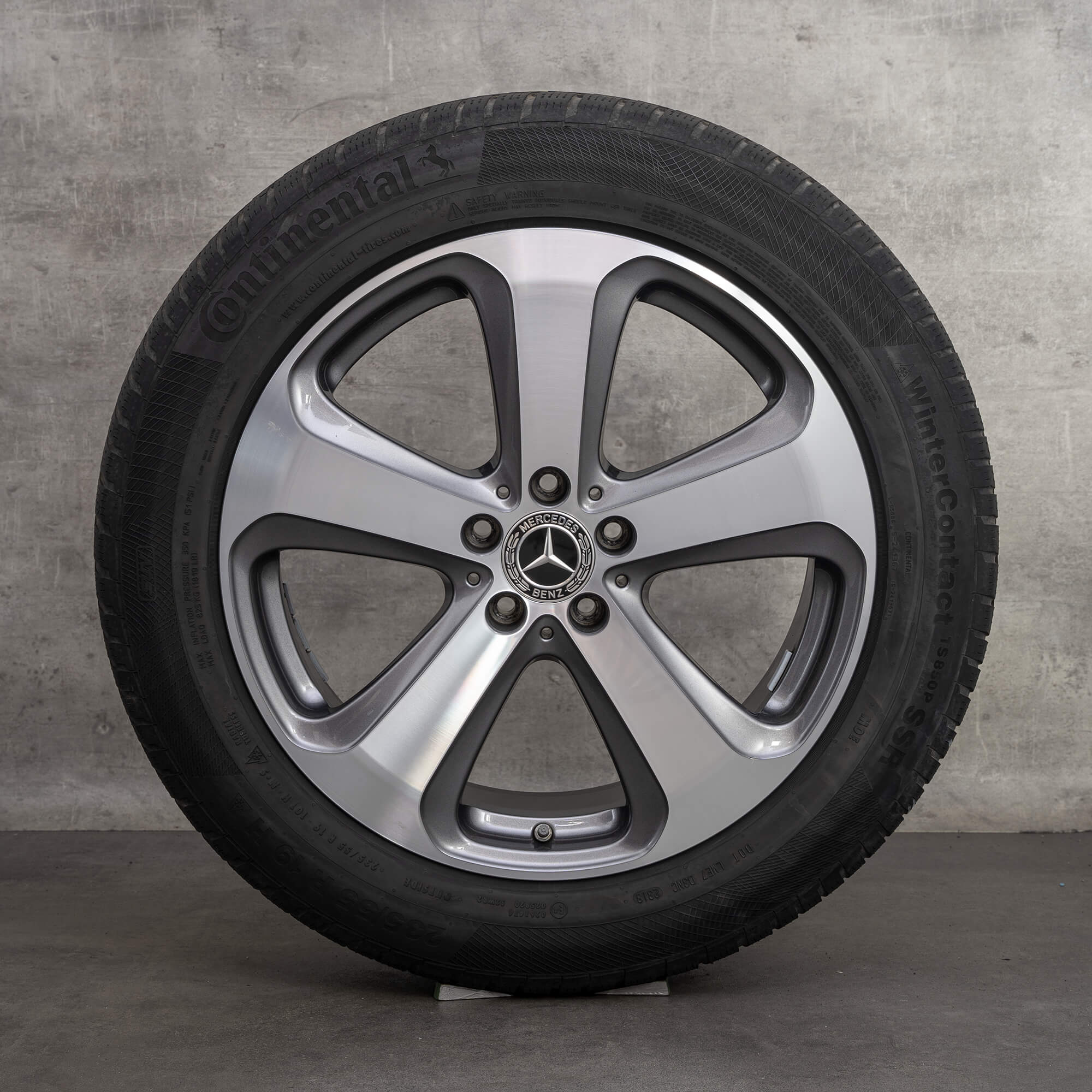 Mercedes Benz 19 inch rims GLC X253 alloy winter tires wheels