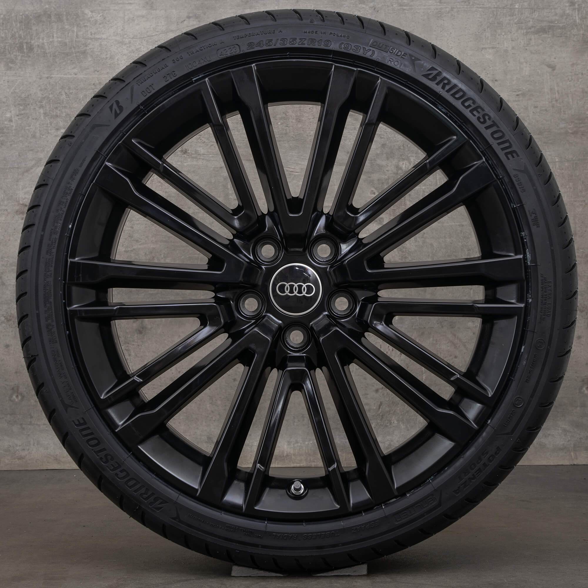 Audi A4 S4 8W B9 summer wheels 19 inch rims tires 8W0601025BE