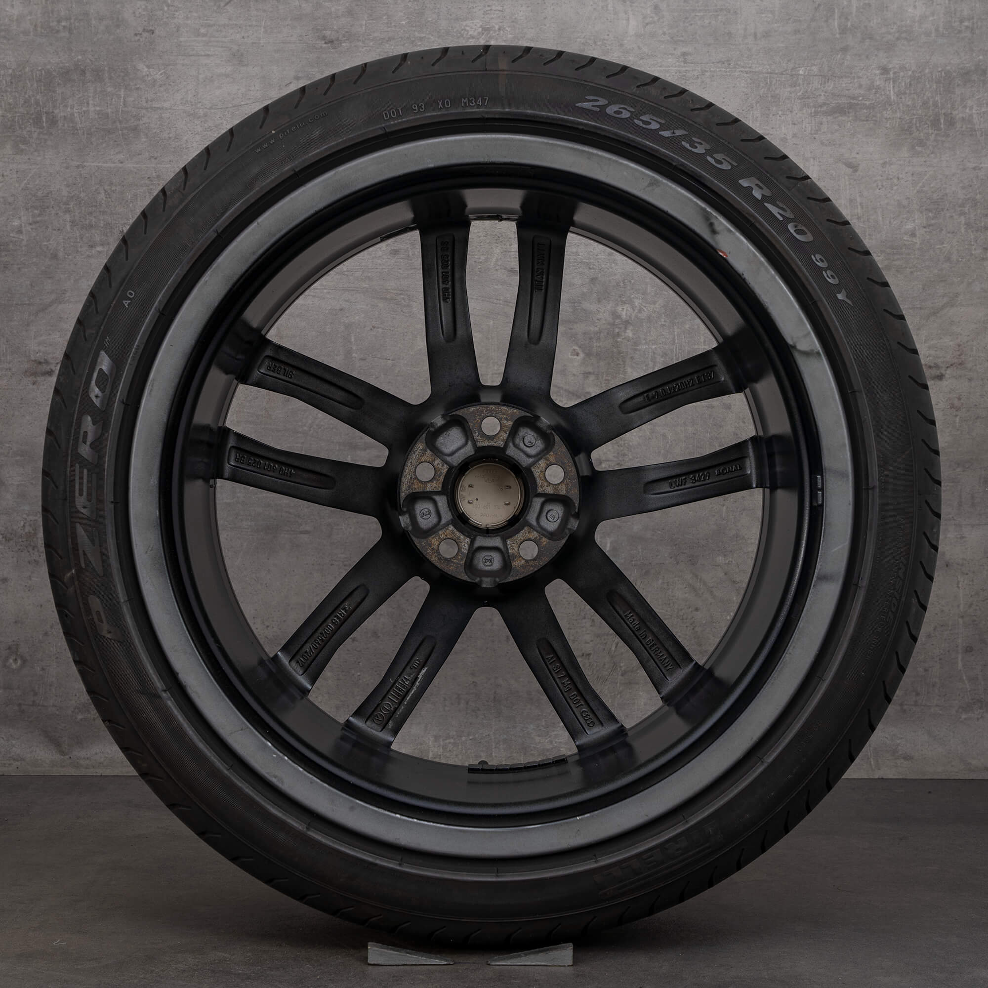 Audi 20 tommer fælge A7 S7 4G C7 sommerdæk sommerhjul 4H0601025BR