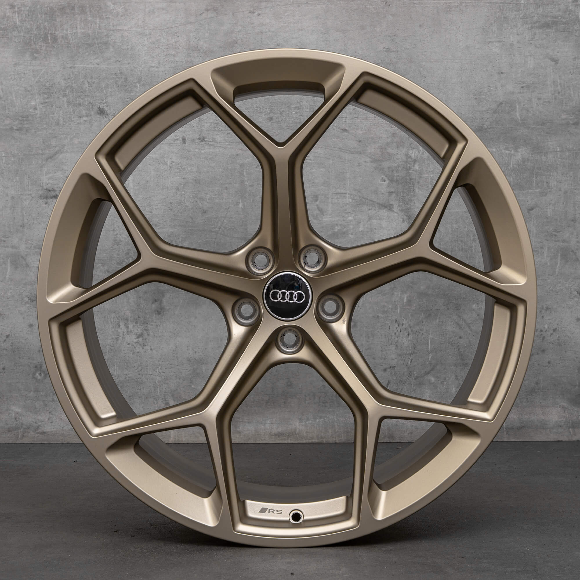 Audi RS6 RS7 velgen 22 inch 4K C8 4K0601025CQ Performance neodymium goud NIEUW