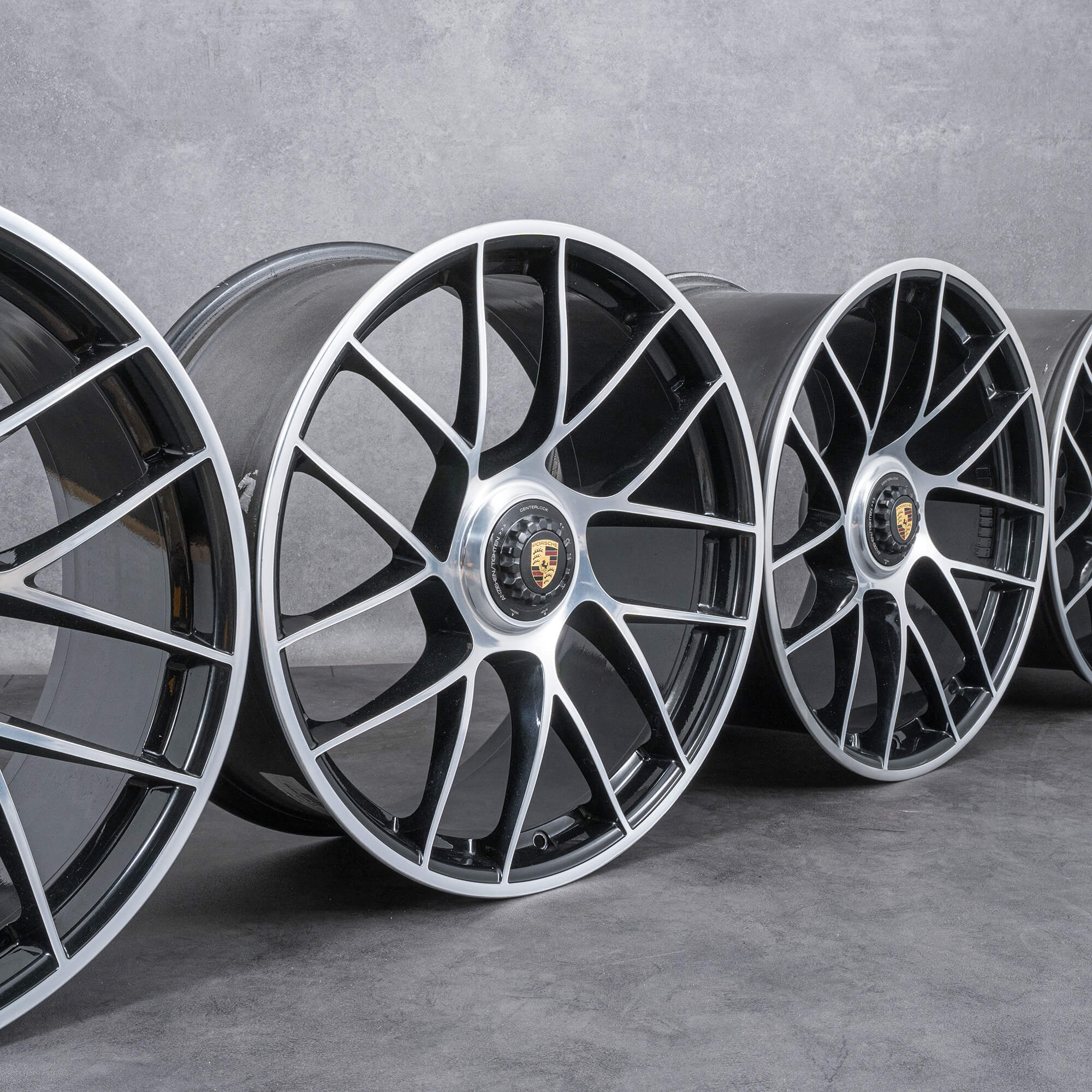 OEM Porsche 20 inch 991 II rims Turbo S 99136272100 99136277100
