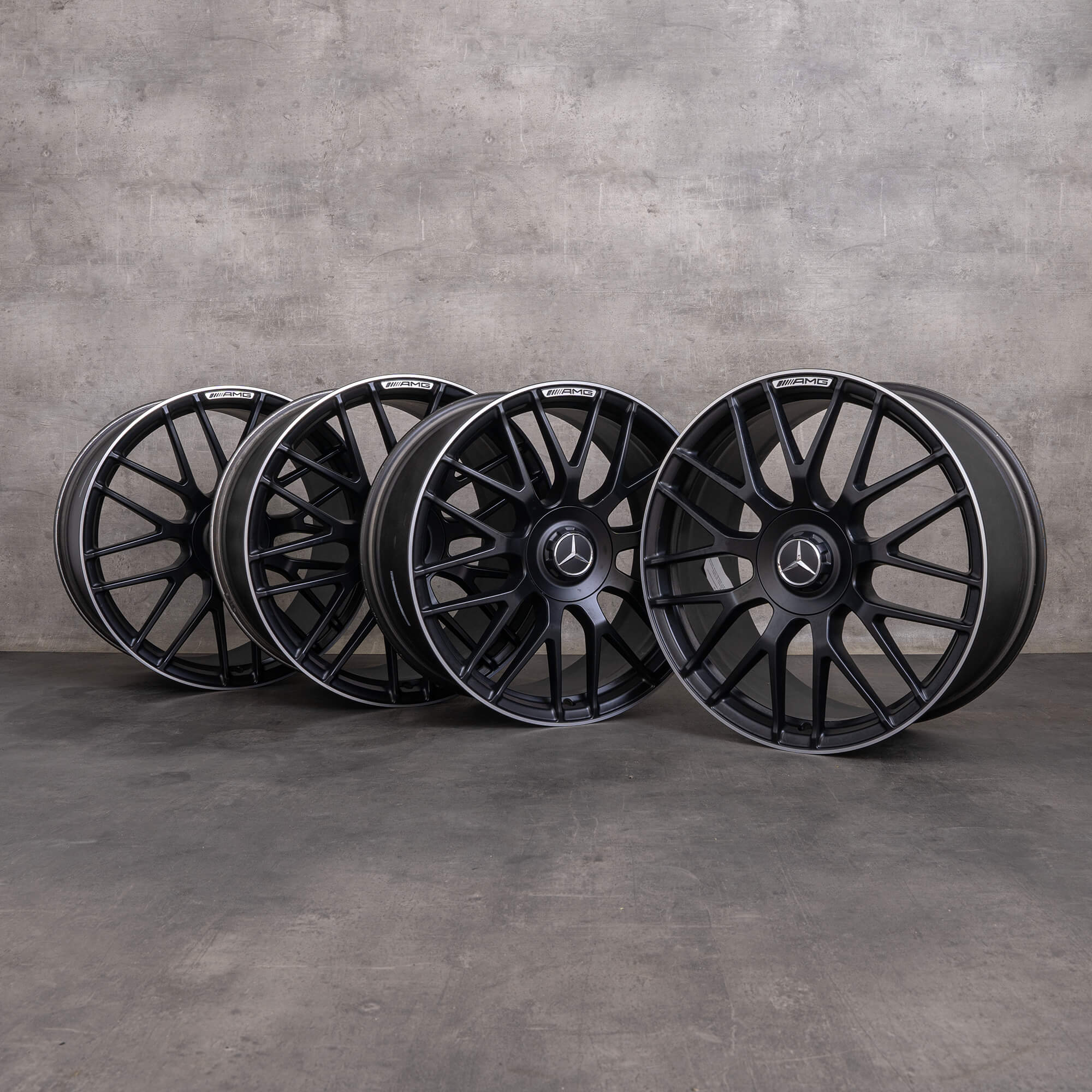 Originální disky Mercedes Benz AMG GT 19 20 palců C190 R190 A1904010700 A1904010800 černá matná vysoce lesklá povrchová úprava