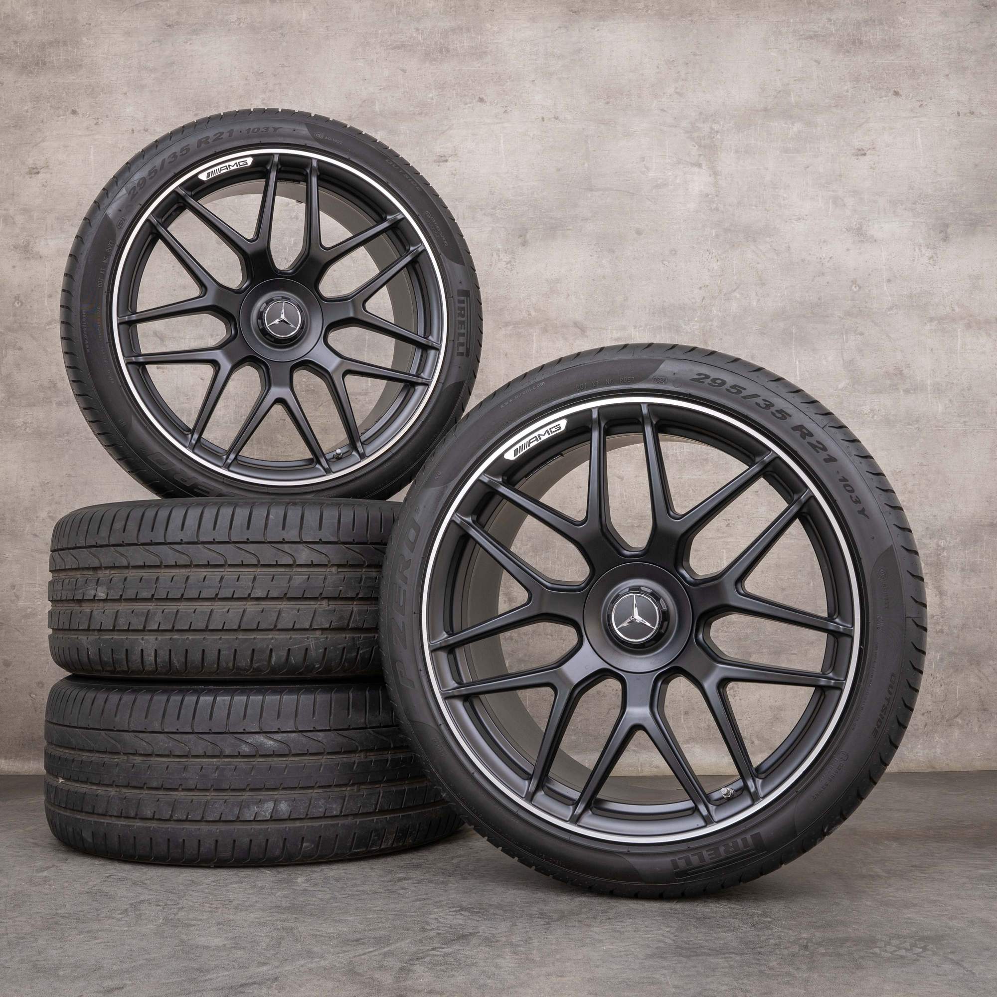 OEM Mercedes Benz GLC 63 & S AMG Rims 21 inch C253 X253 Summer wheels ...