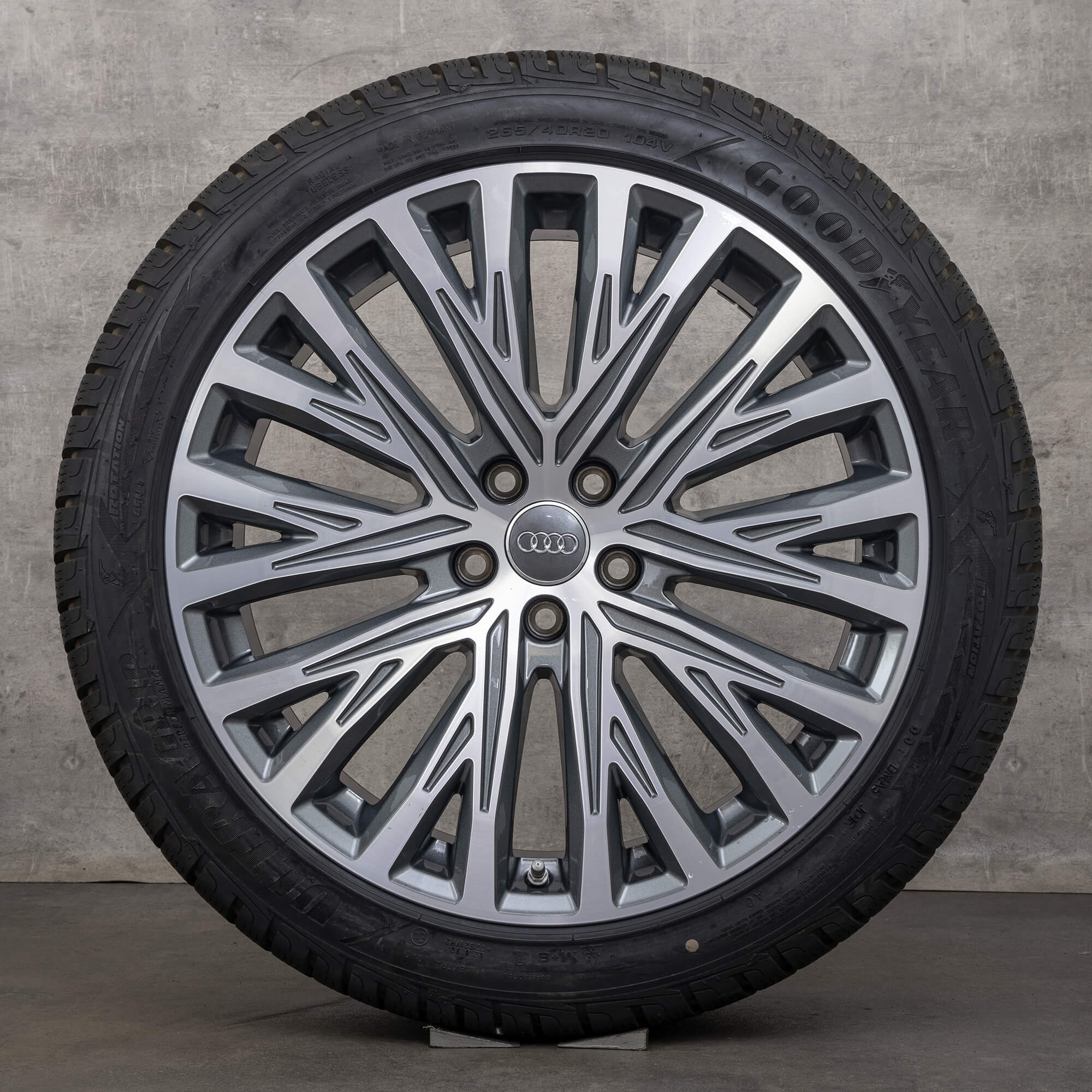 Audi A8 S8 4N OEM winter wheels tires 20 inch rims 4N0601025M