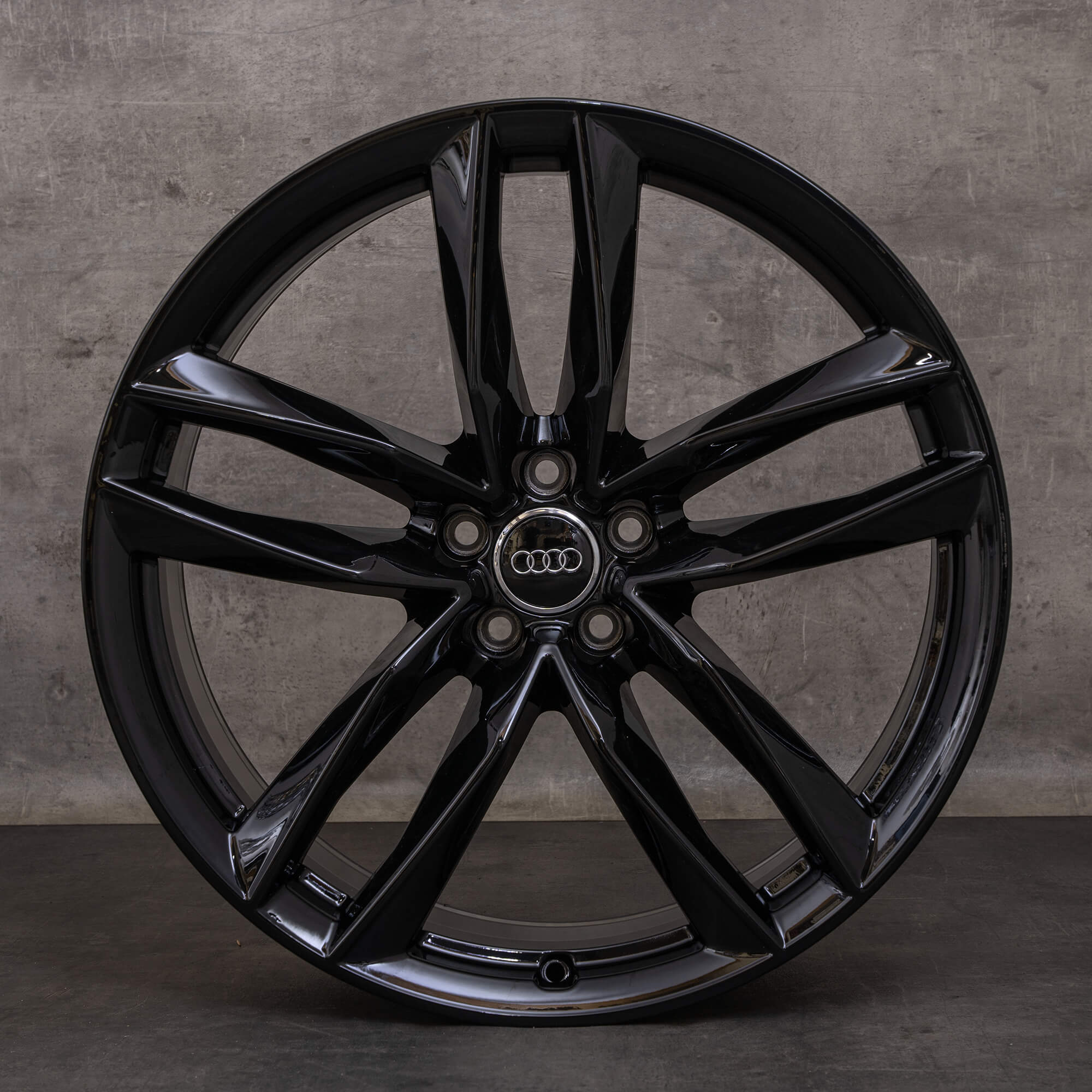 Originele Audi RS6 velgen 21 inch 4G 4G060601025CG zwart glanzend