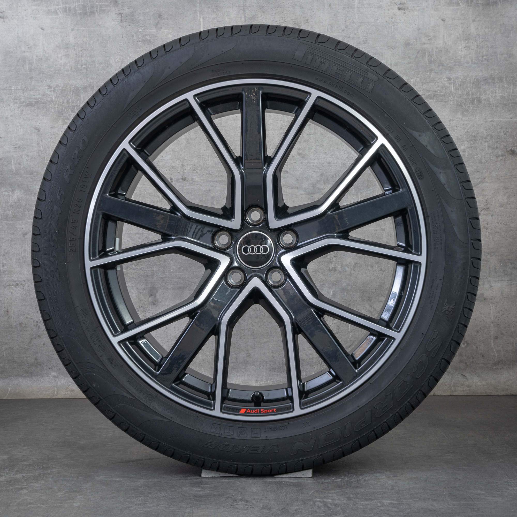 Oem Audi Q5 SQ5 roues hiver 20 pouces FY Jantes 80A601025AP granit poli