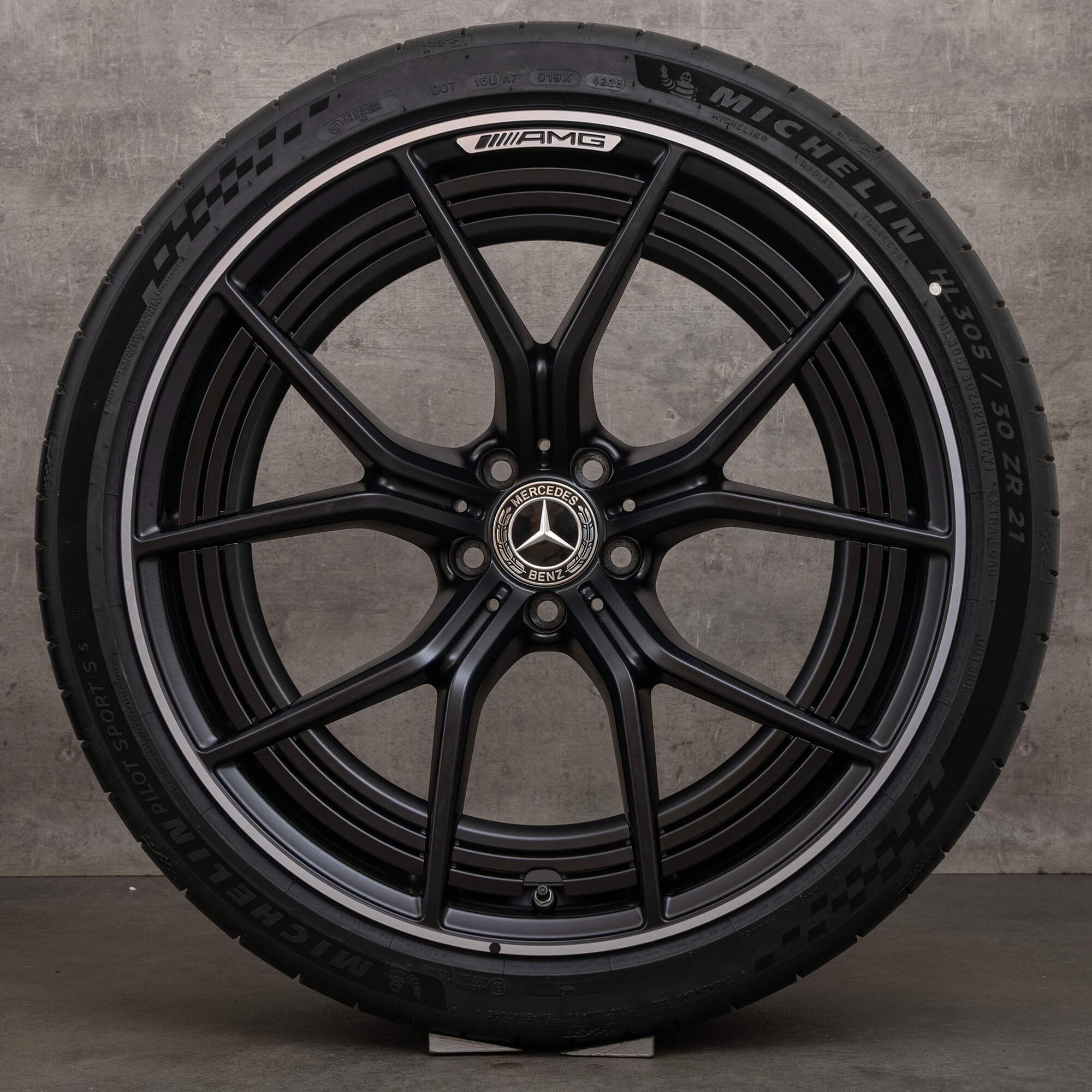 AMG Mercedes GT C192 55 63 S ruedas de verano llantas 21 pulgadas neumáticos