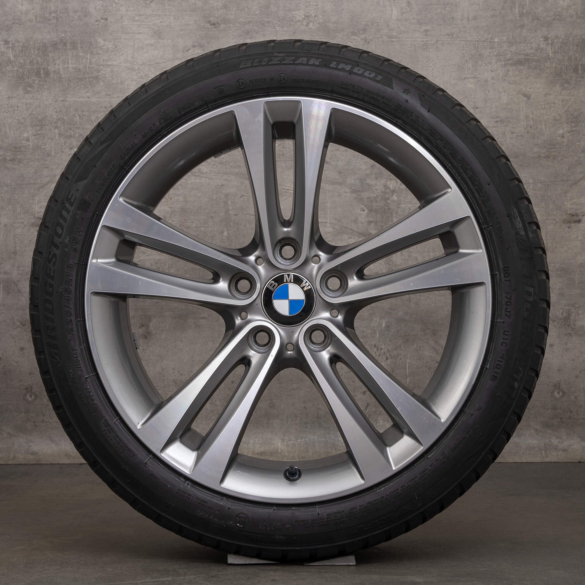 Original BMW 3 Series F30 F31 4 F32 F33 F36 winter wheels 18 inch