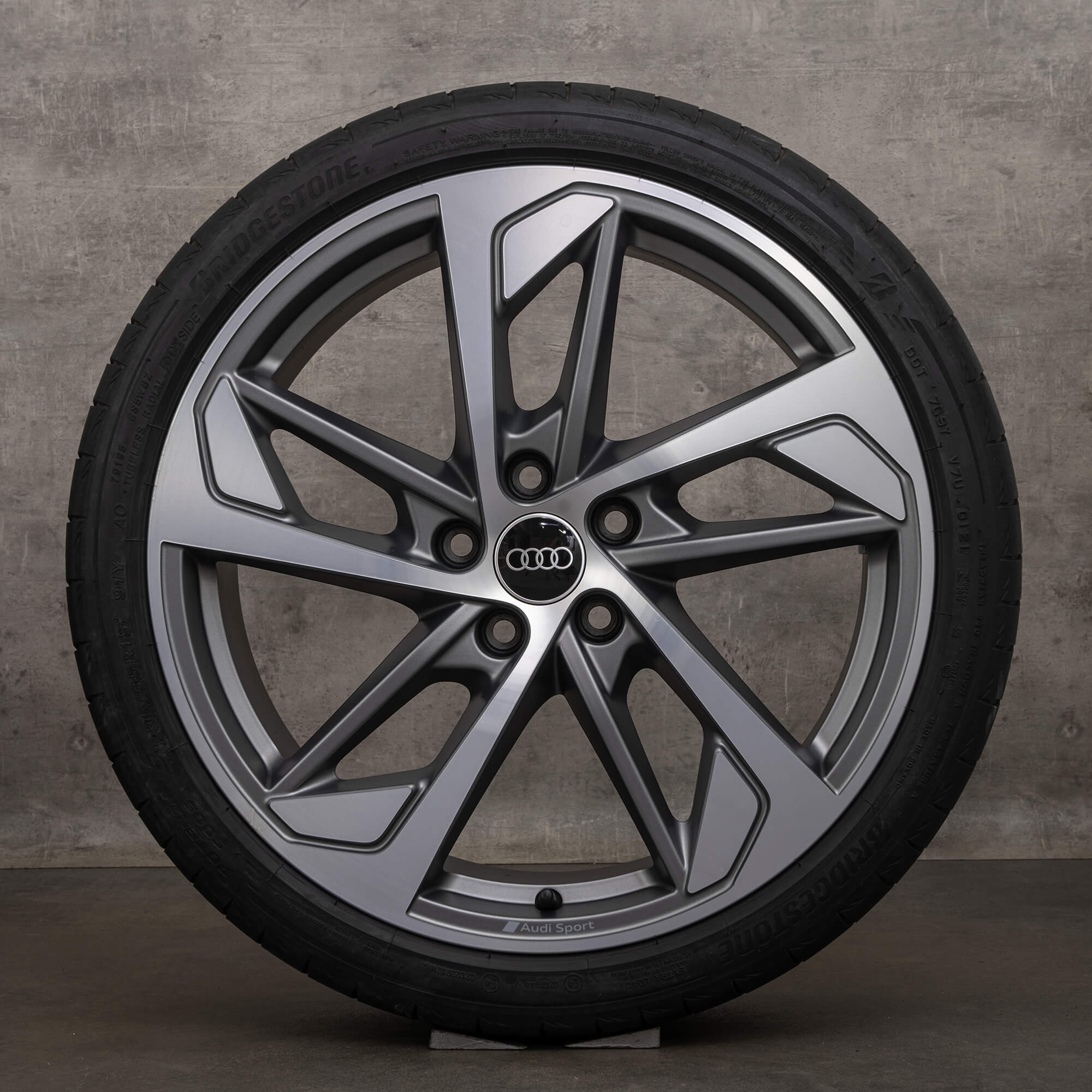 OEM Audi A3 S3 rims 19 inch 8V 8Y summer wheels Trapezoid