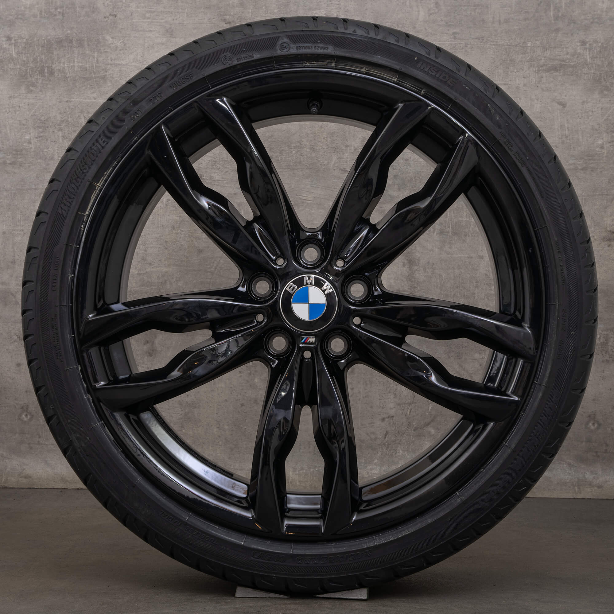 BMW Série 5 F10 F11 6 F12 F13 F06 Jantes 20 pouces pneus été style 434 M