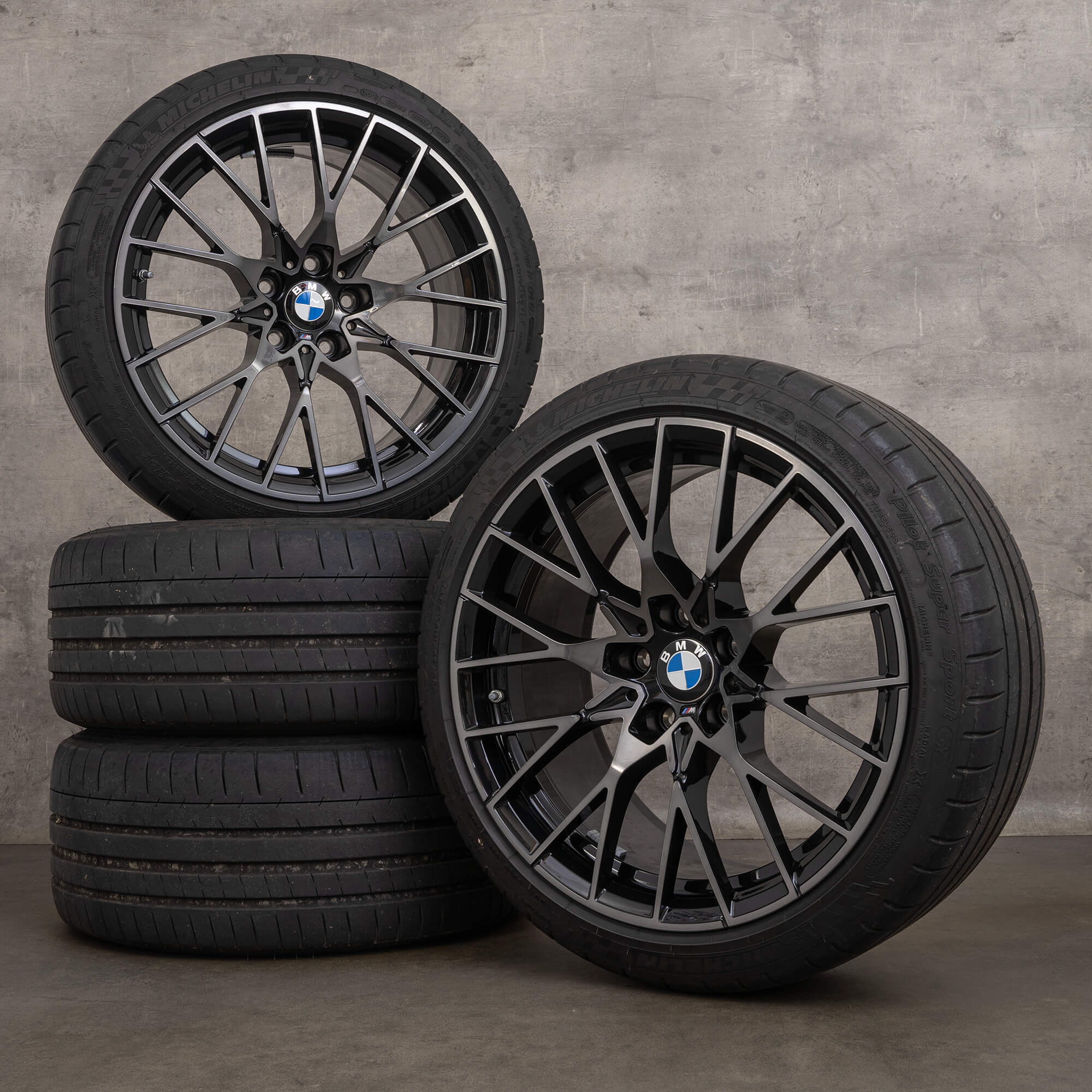 Original BMW M2 F87 19 Zoll Winterreifen 788 M 8093988 8093987 Felgen 