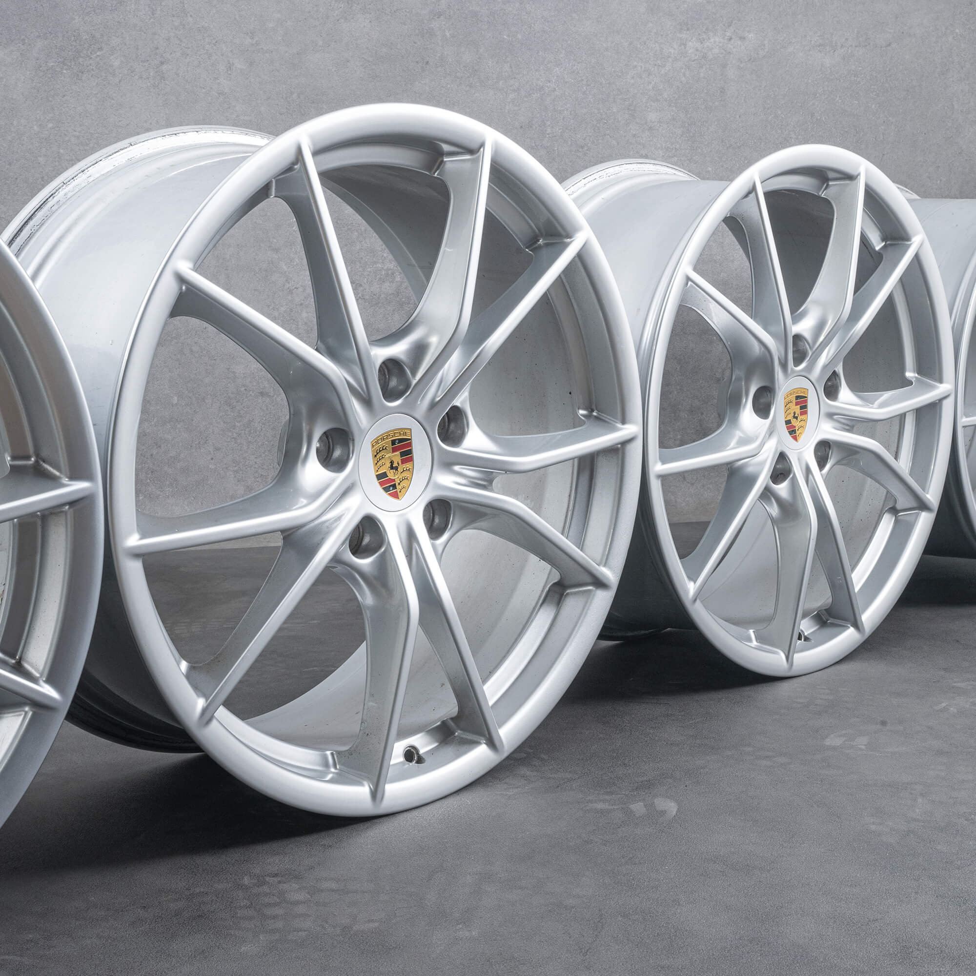 Originale Porsche fælge 20 tommer 991 II 4 C4 Facelift 99136271000 99136276003