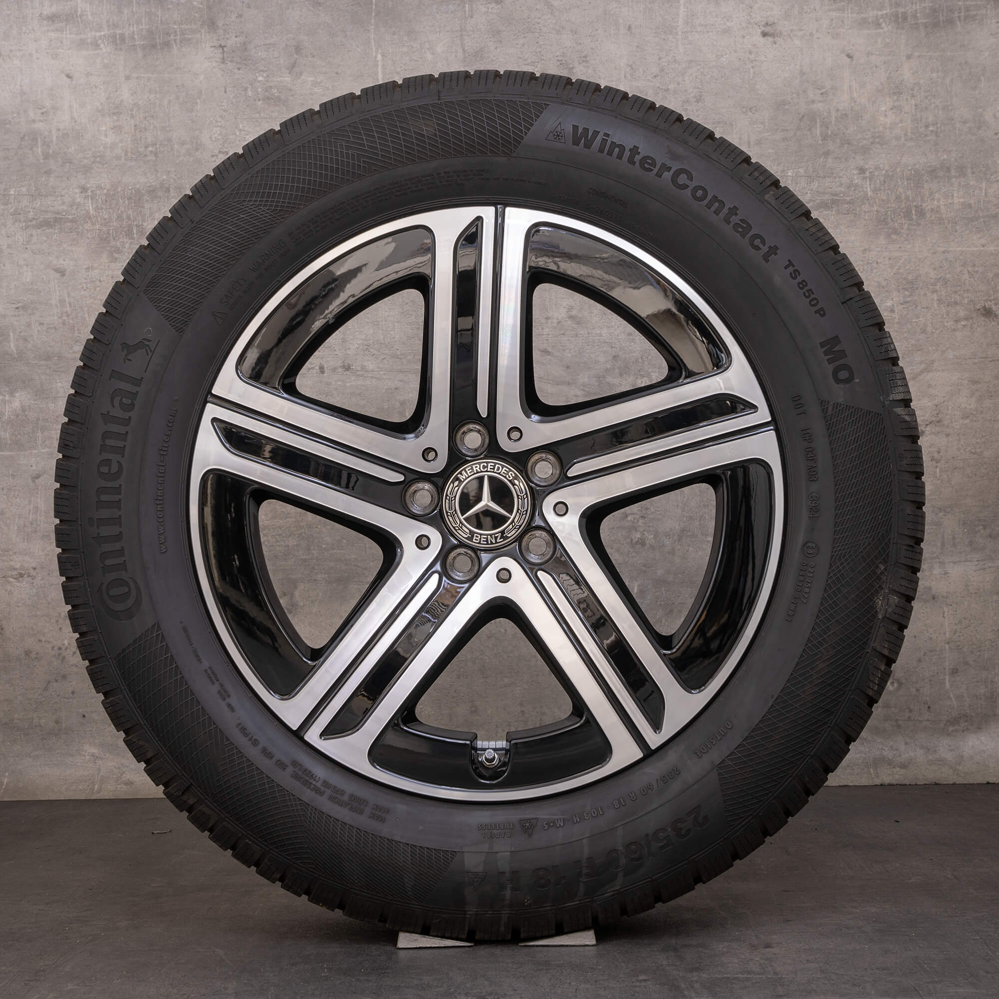 OEM Mercedes-Benz GLC snow tire packages 18 inch X254 C254 Rims