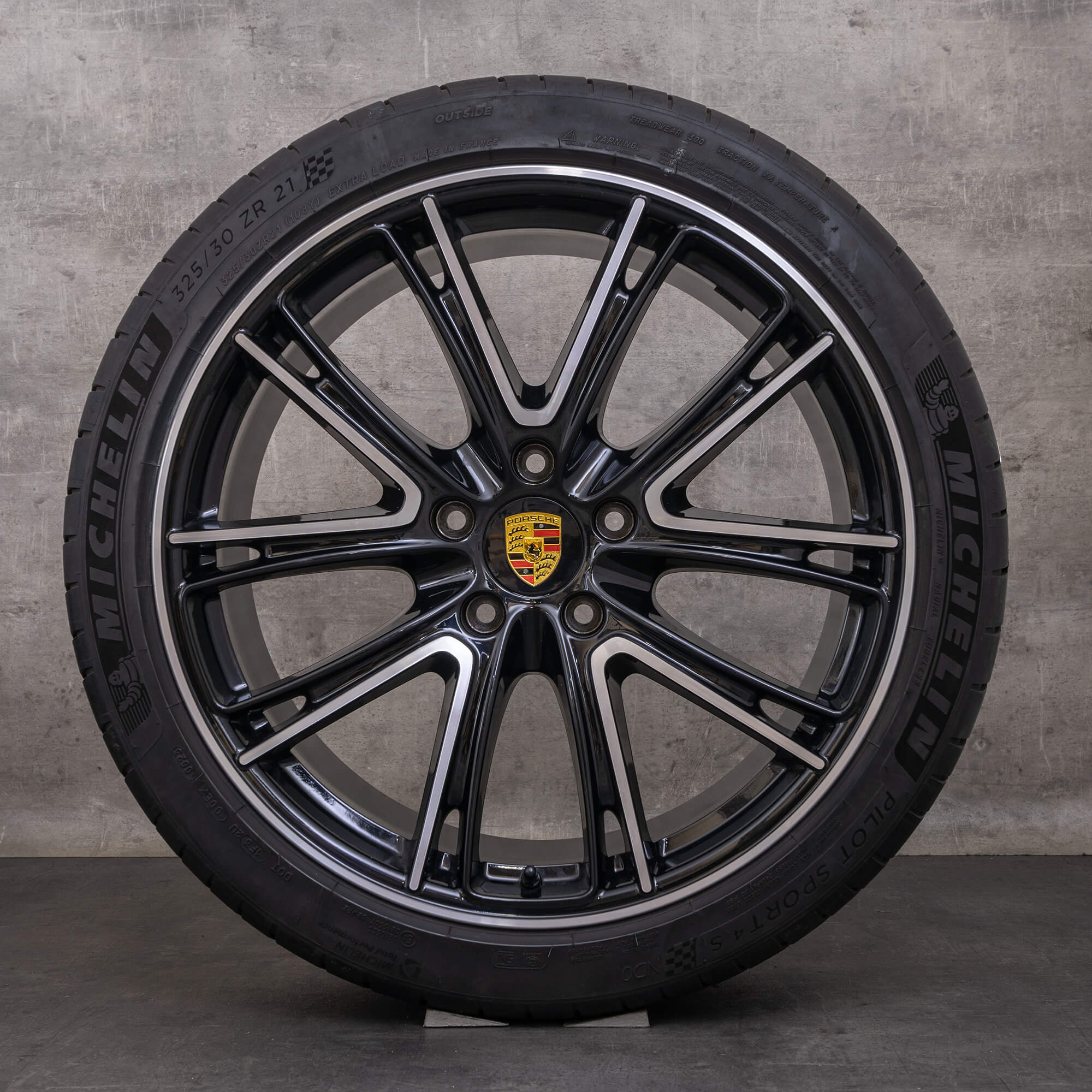 Jante originale Porsche 971 G2 G2II 21 inch Panamera Turbo S GTS 4S Hybrid anvelope vara Exclusiv