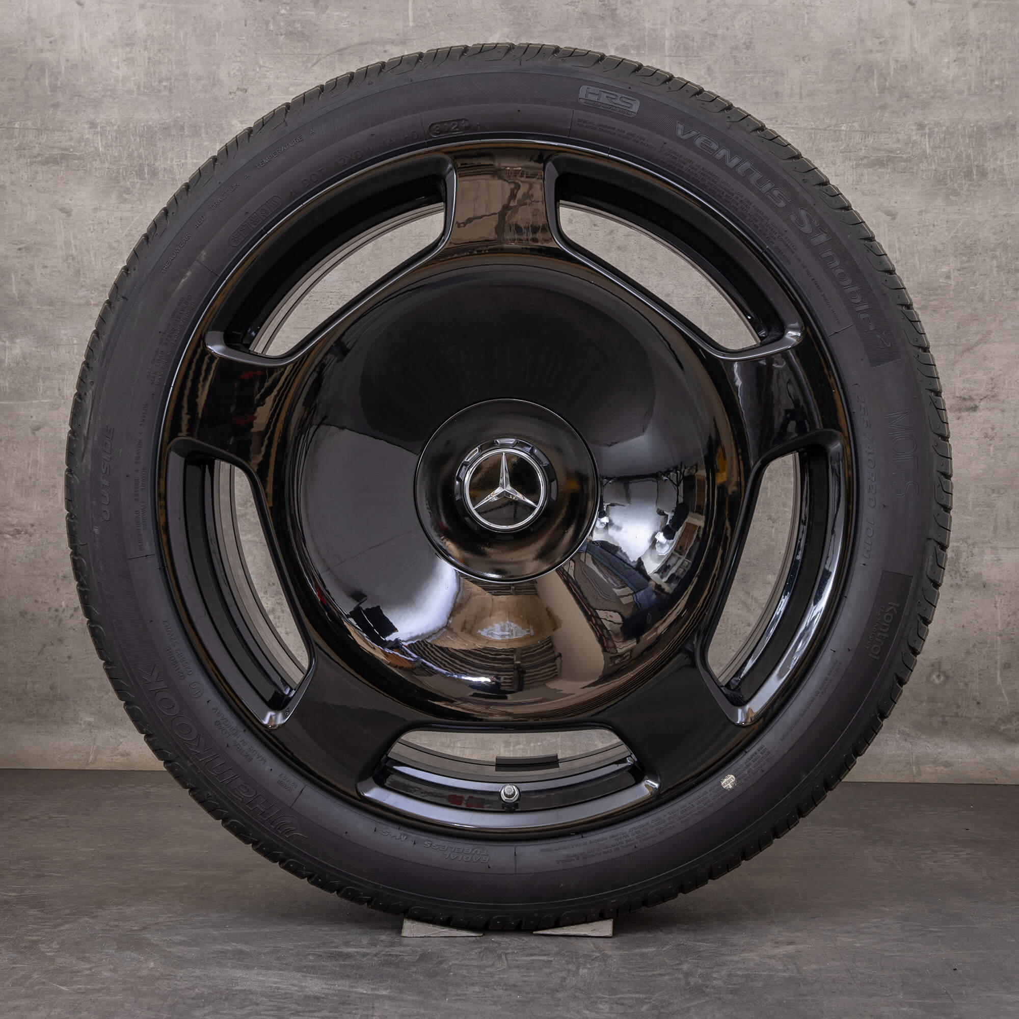 Alkuperäiset Maybach S-sarjan talvirenkaat 20 tuuman W223 V223 X223 vanteet A2234014200 musta kiiltävä