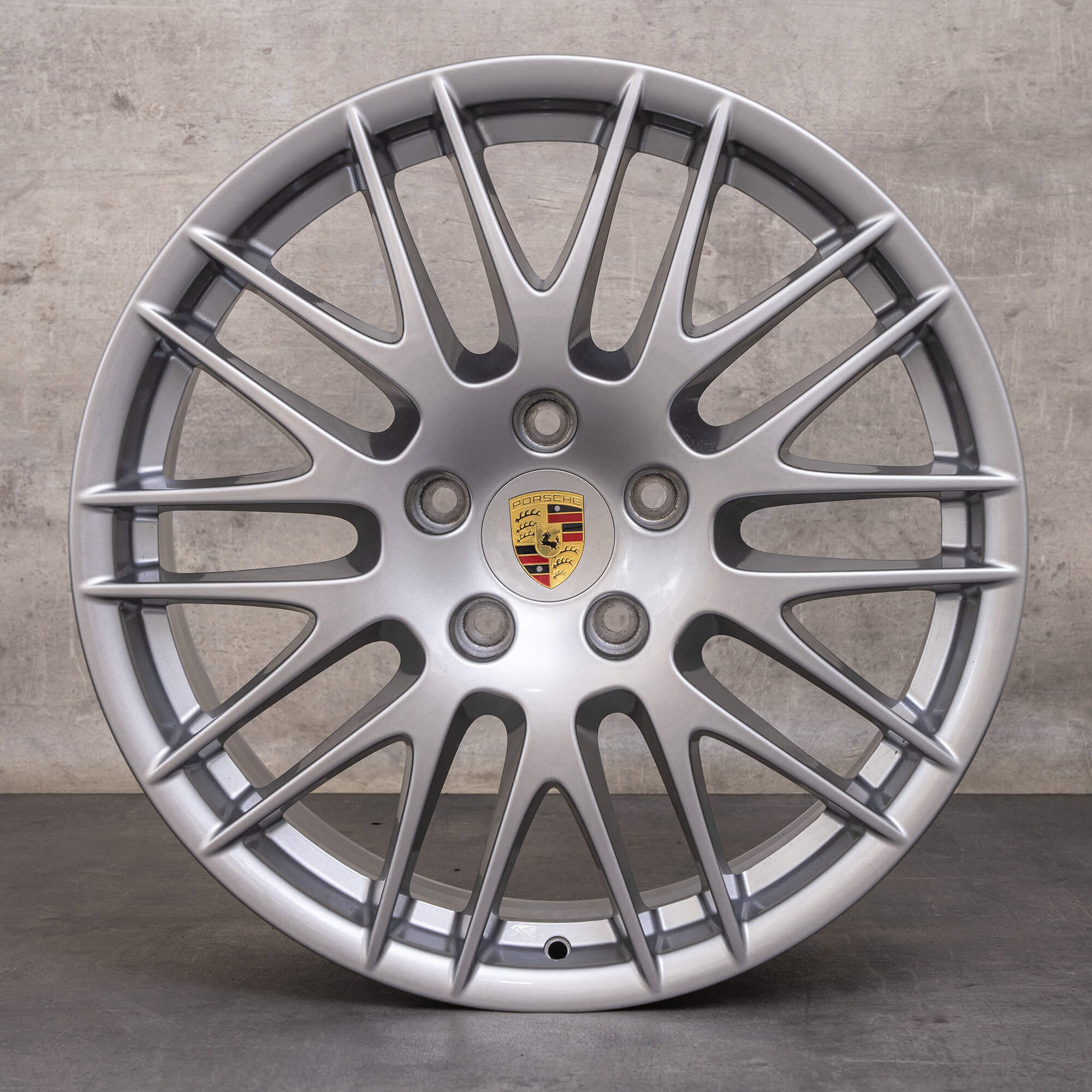 Original Porsche Cayenne Jante 20 pouces 958 Alu 7P5601025AH Argent Décoratif