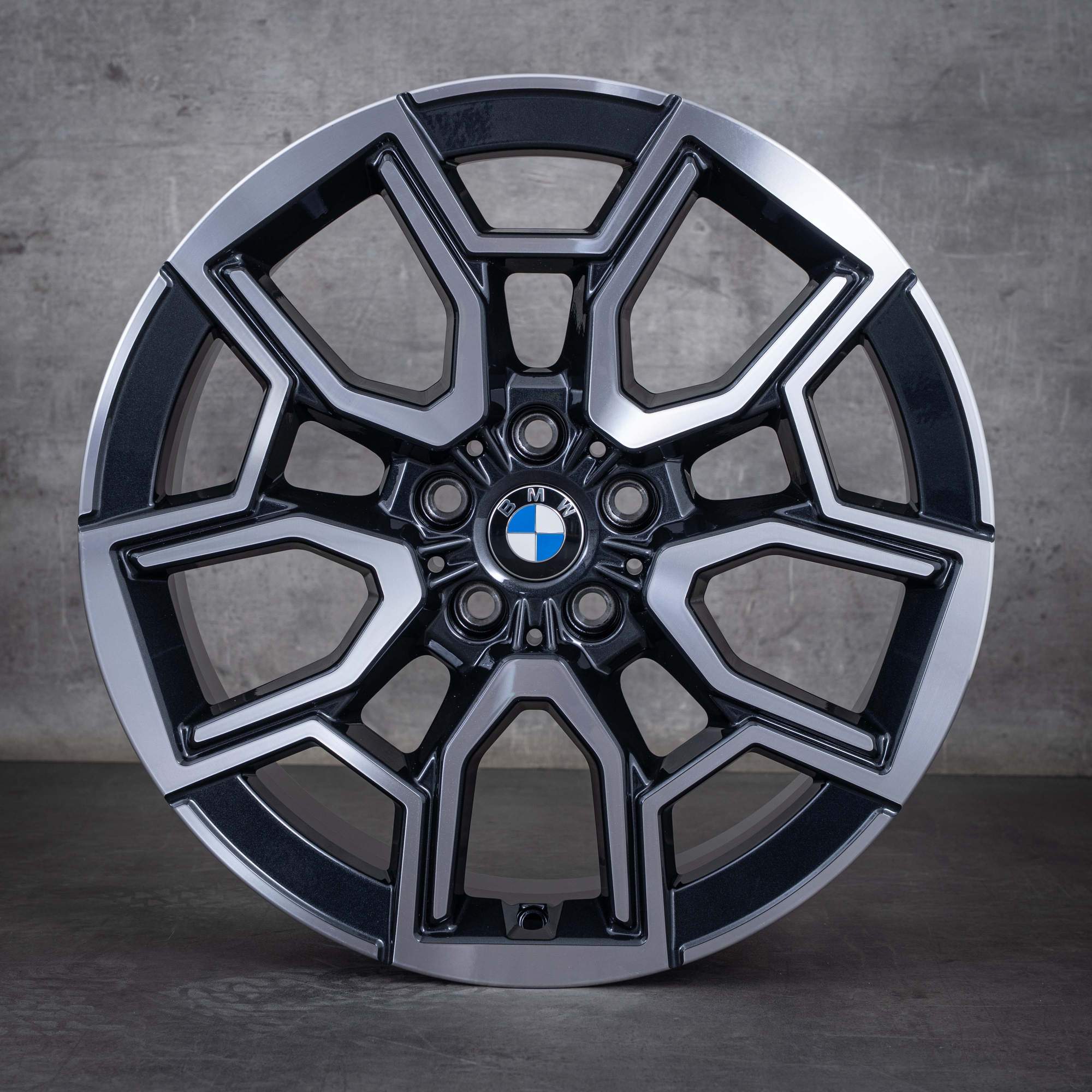 Original BMW X1 iX1 X2 iX2 Felgen 19 Zoll U10 U11 Styling 867 M 6898041 midnight grey glanzgedreht NEU