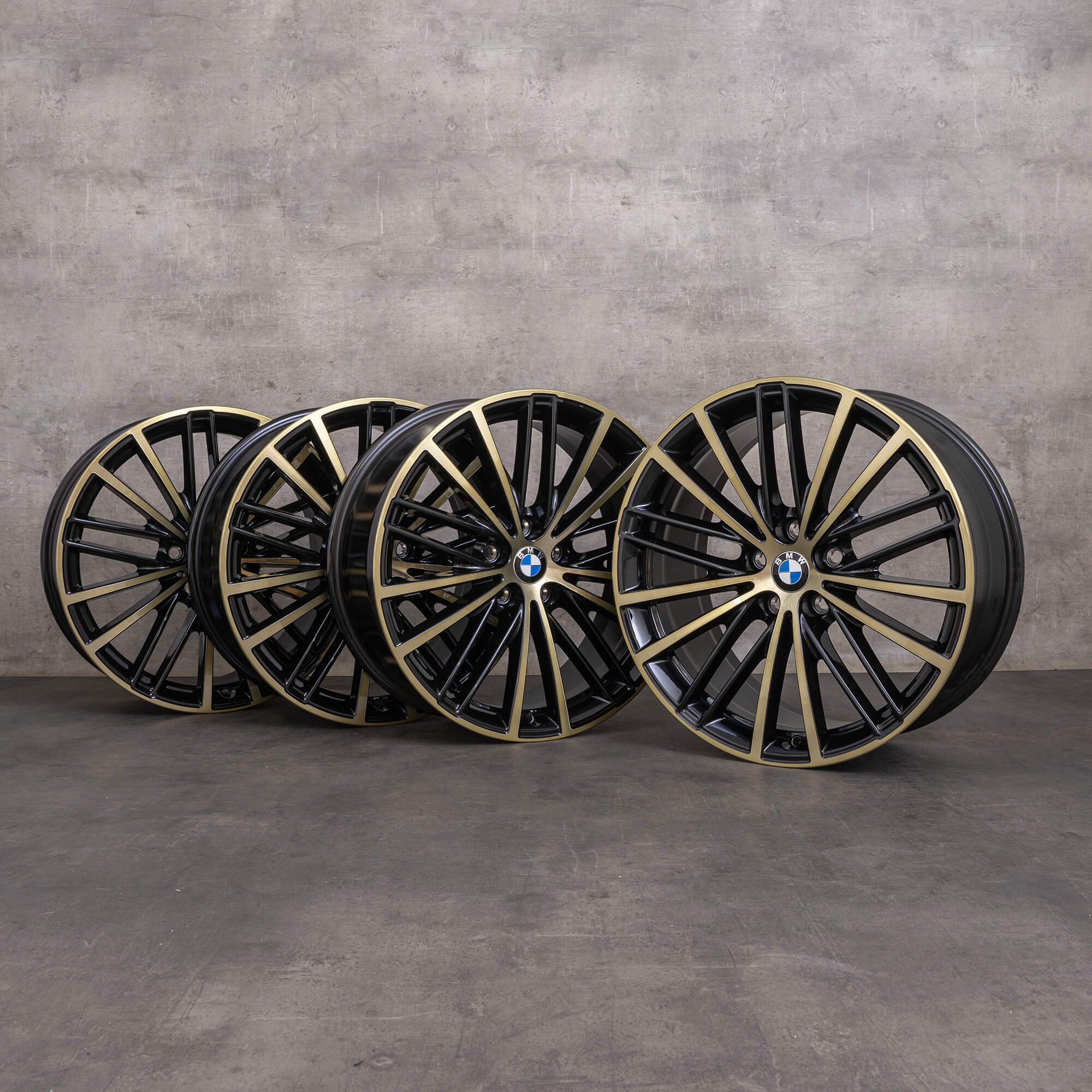 Bmw Rim Rings OEM BMW 5 Series rims 19 inch G30 G31 Styling 635 6894839 6894840 black ...