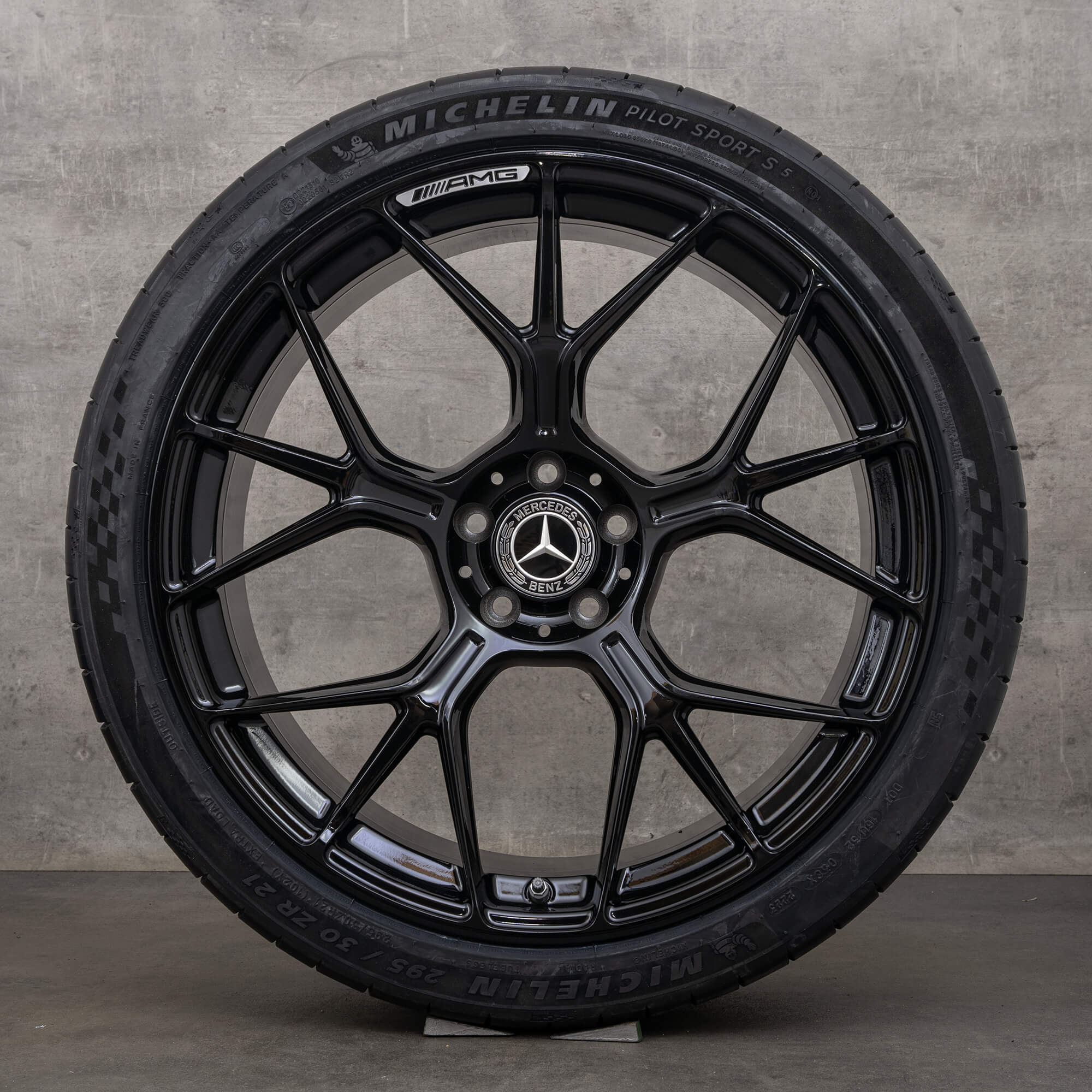 Original Mercedes Benz AMG GT 55 63 S E Performance PRO 4Matic+ Felgen 21 Zoll C192 Sommerräder A1924011300 A1924011400 schwarz