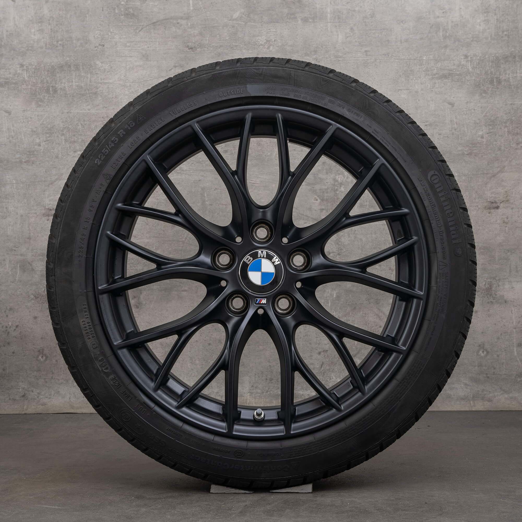 BMW 3er F30 F31 4er F32 F33 F36 Winterräder 18 Zoll Felgen Winterreifen 405 M