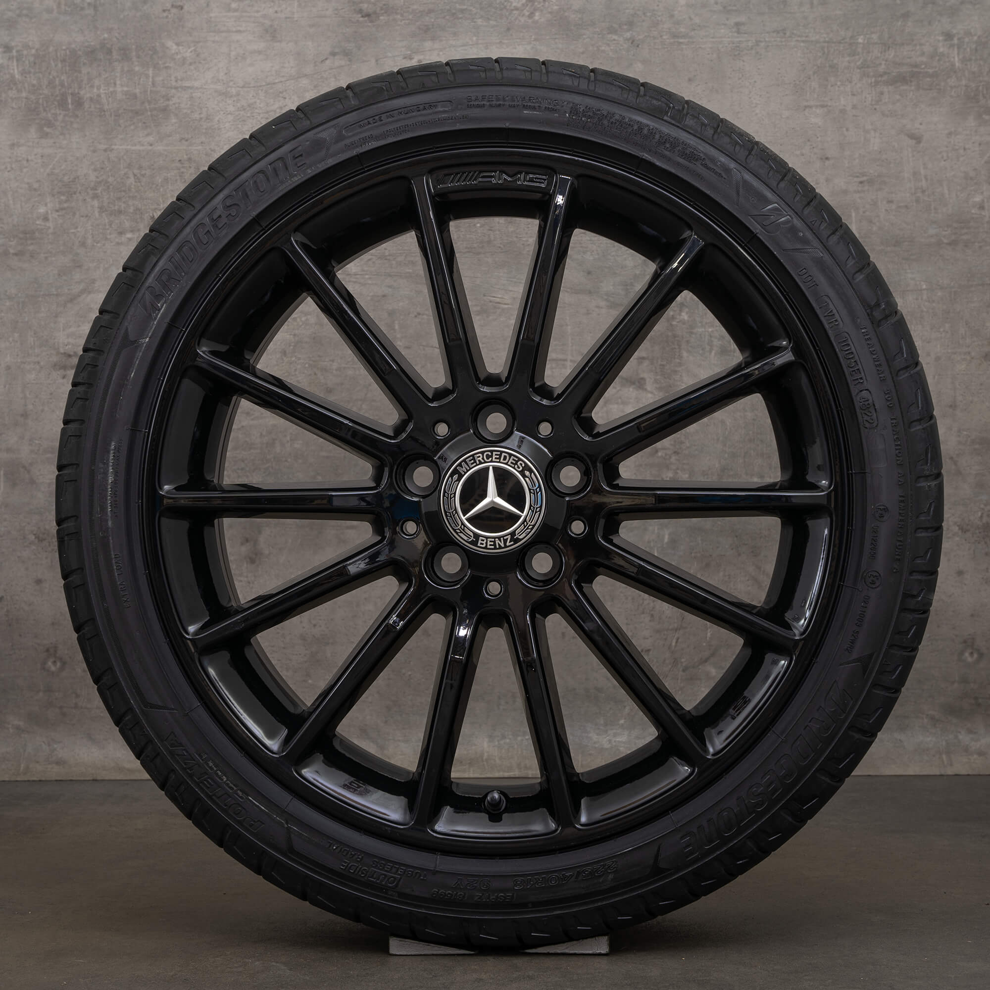 1/18ＳＬＳ　ＡＭＧ OEM Mercedes Benz CLA AMG Rims 18 inch Shooting Brake X117 summer
