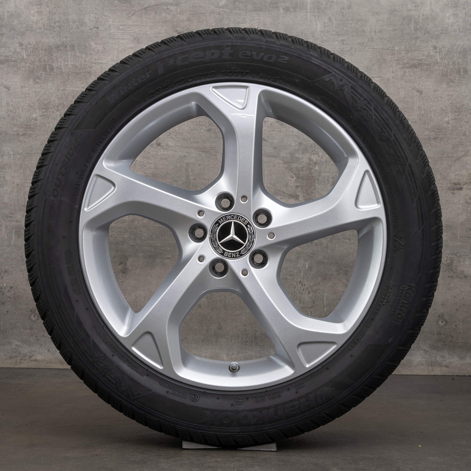 Jantes hiver d'origine Mercedes Benz GLA 18 pouces jantes X156 A1564012500 argent