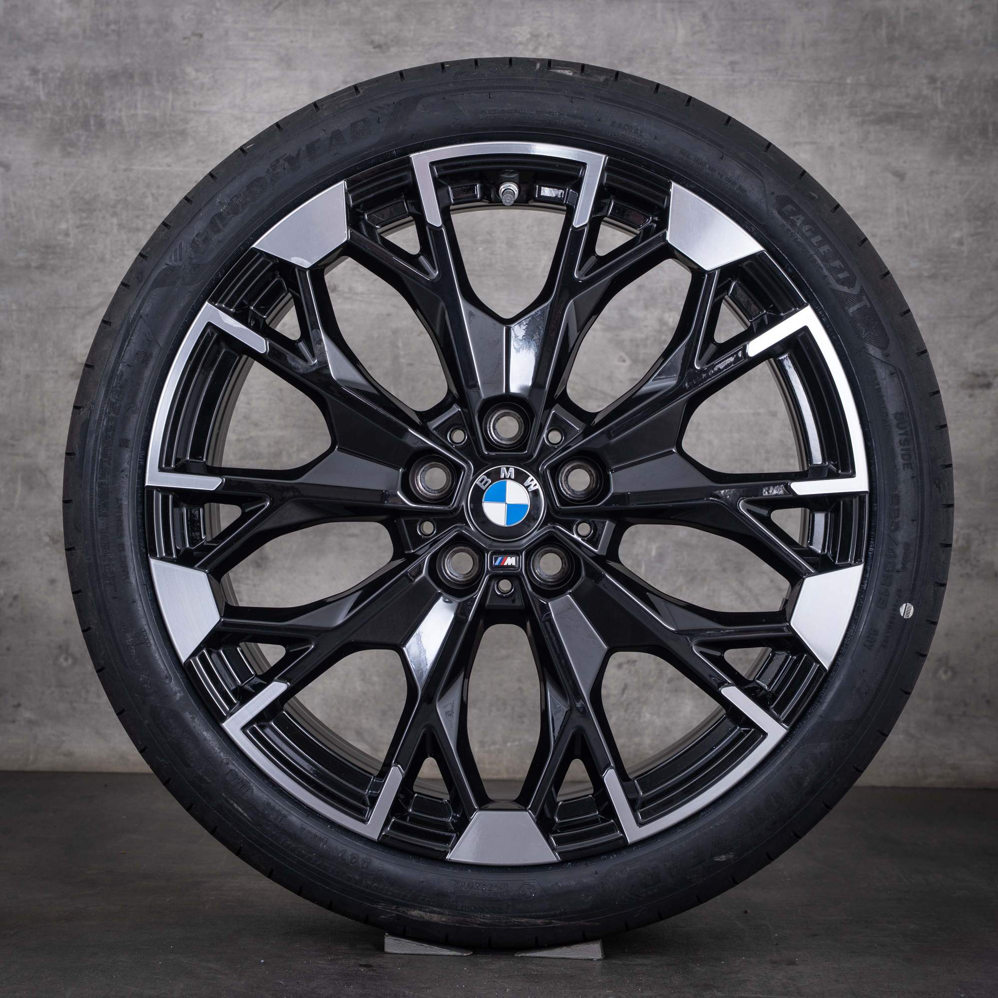 Original BMW 1er 2er Felgen 19 Zoll F70 F74 Gran Coupe Sommerräder Styling 977 5A45268 schwarz glanzgedreht