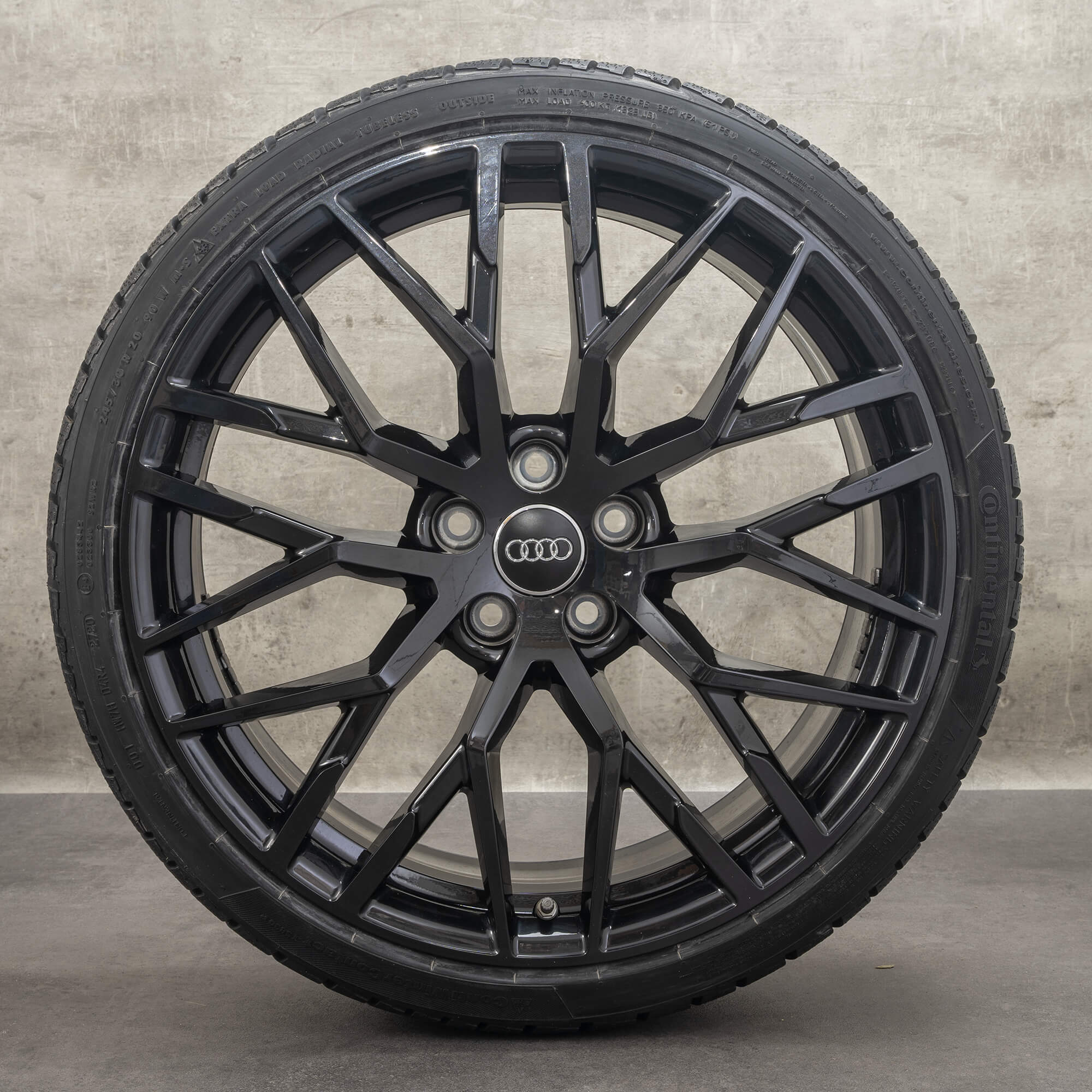Audi R8 V8 V10 Spyder 4S 20 inch decennium rims winter tires winter ...