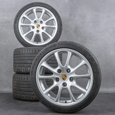 Original Porsche 996 Felgen mit Sommerreifen 18 Zoll