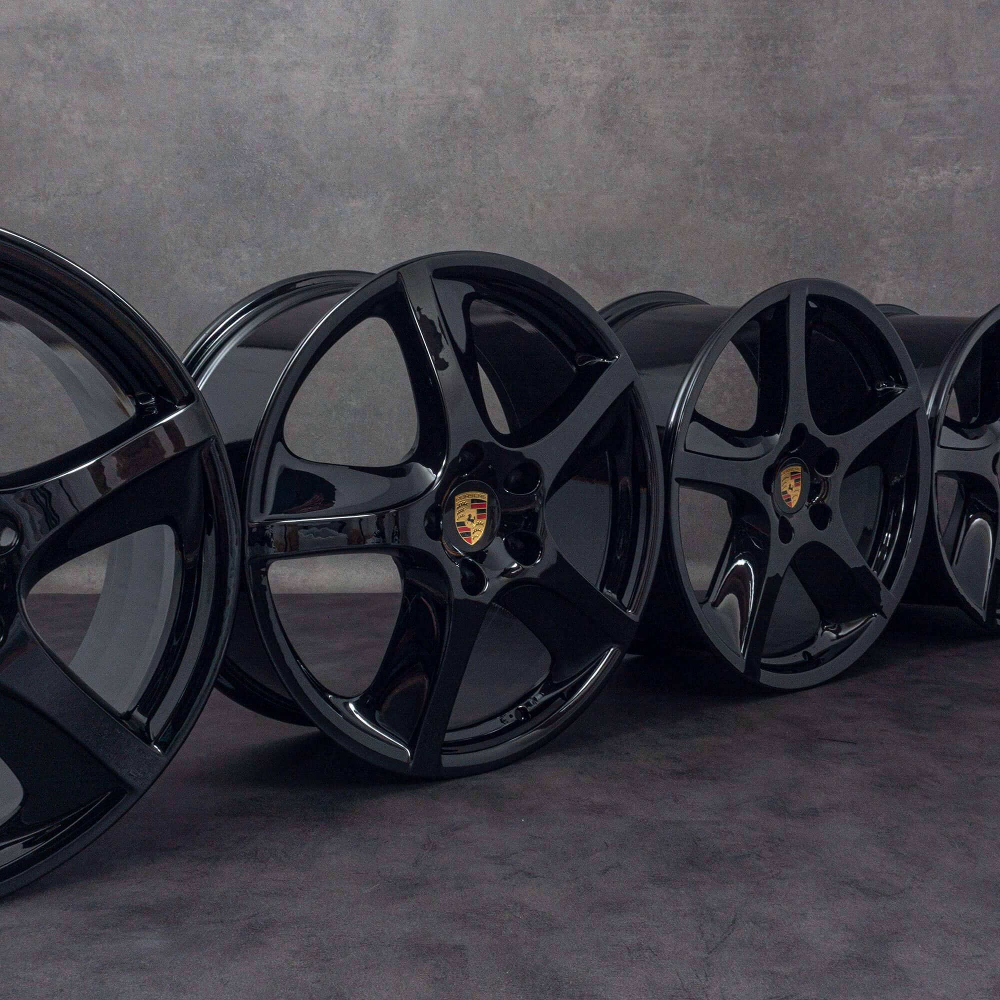 Original Porsche 18 polegadas 996 C4 Sport Techno jantes GT3 99636213651 Raios ocos