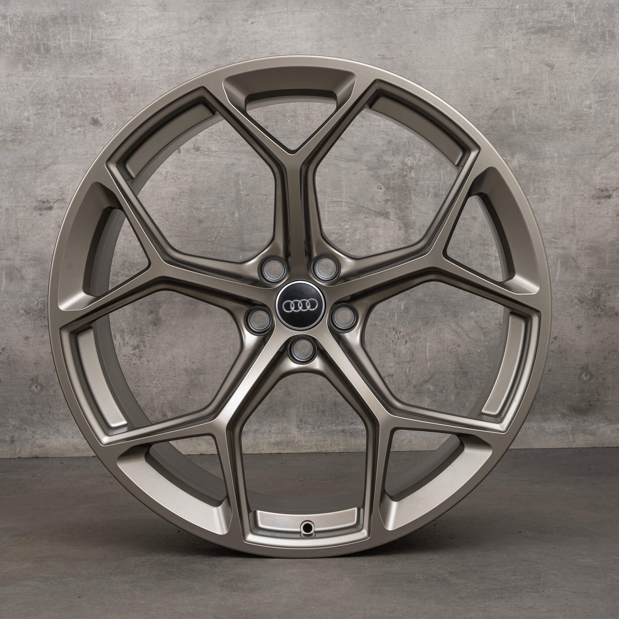 Original Audi RS6 RS7 Felgen 22 Zoll 4K C8 Performance 4K0601025BN neodymgold matt NEU