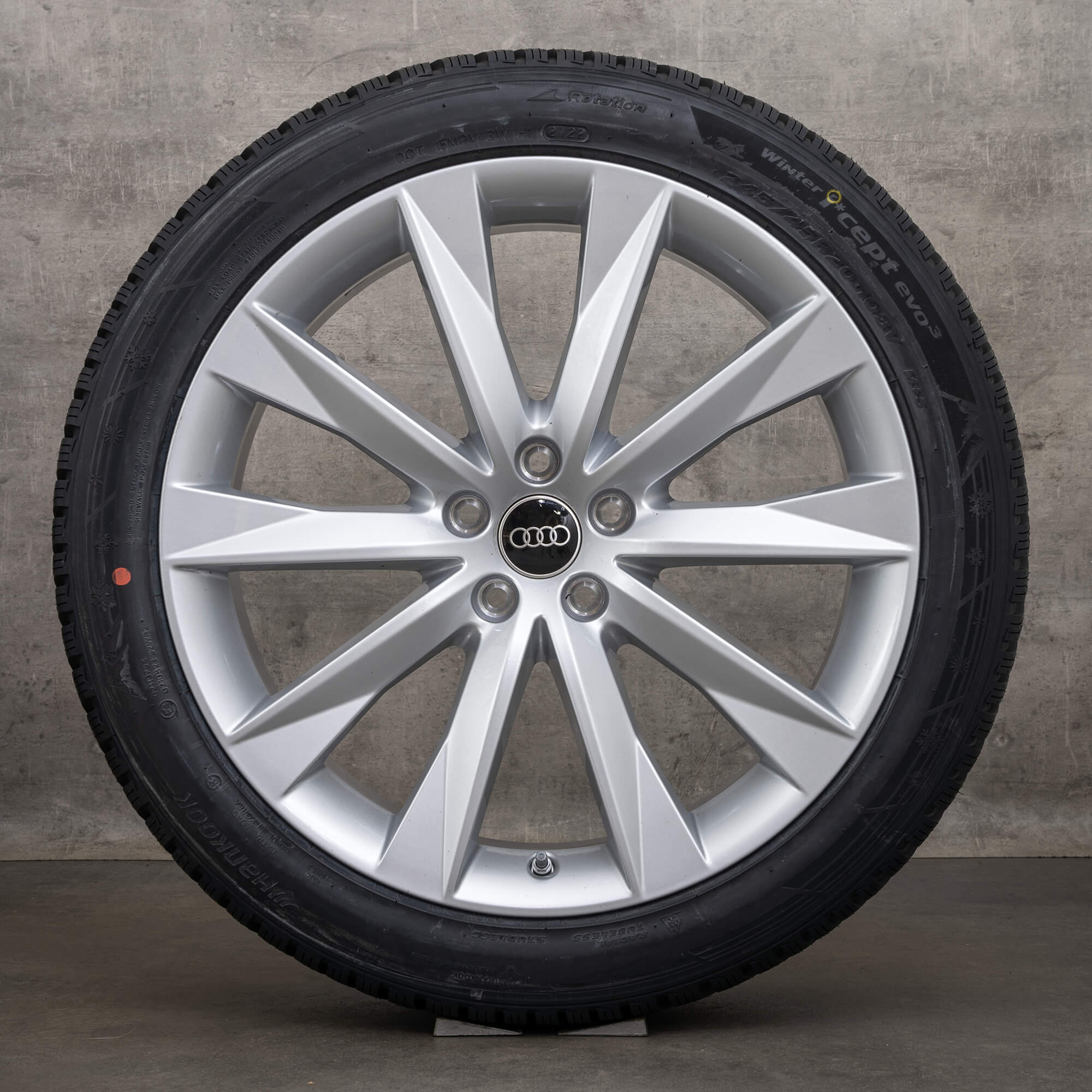 OEM Audi A6 Allroad wheels 20 inch 4K C8 summer 4K9071490 silver