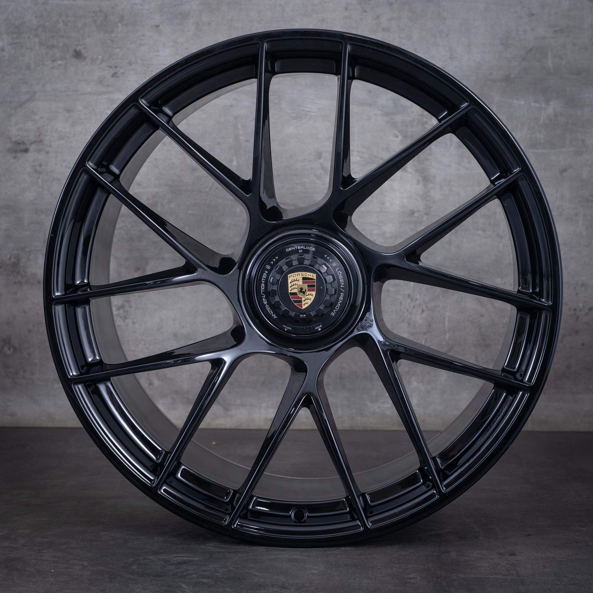 Original Porsche Felgen 991 II 20 Zoll 4 S GTS 99136277101 9913627210 schwarz glanz NEU