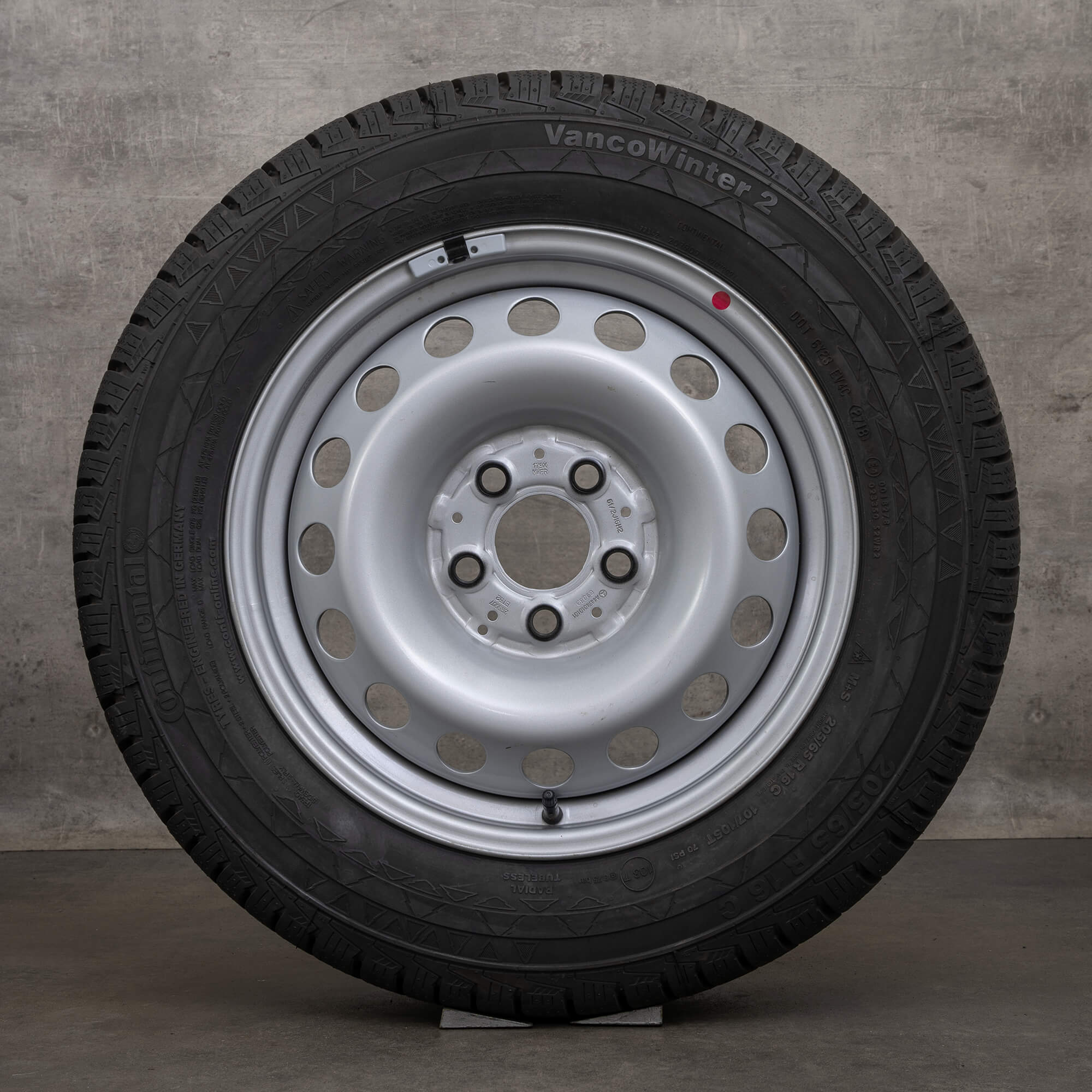 OEM Mercedes Benz V-Class Vito Viano winter wheels 16 inch W447 steel rims A4474010101 silver