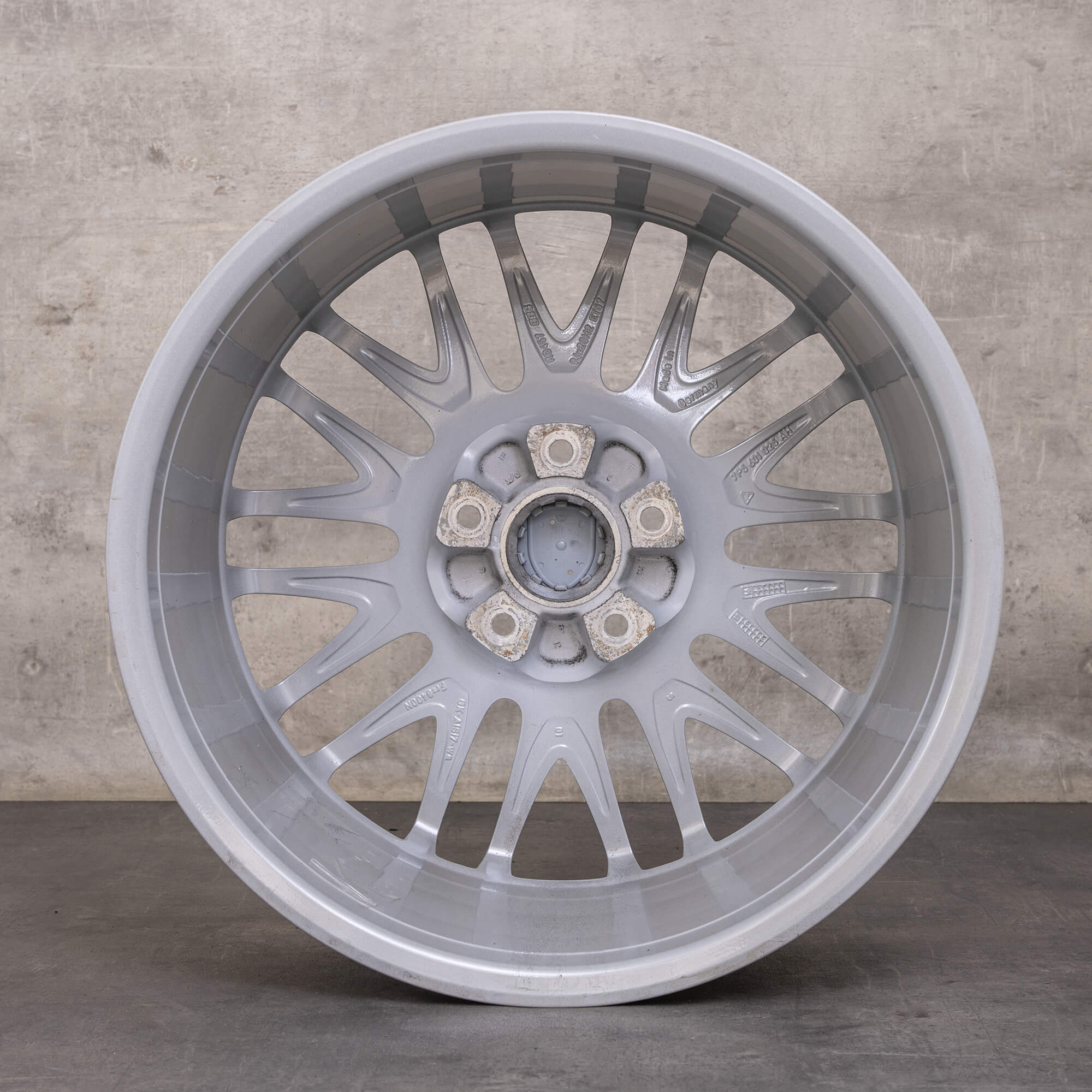 Original Porsche Cayenne Jante 20 pouces 958 Alu 7P5601025AH Argent Décoratif