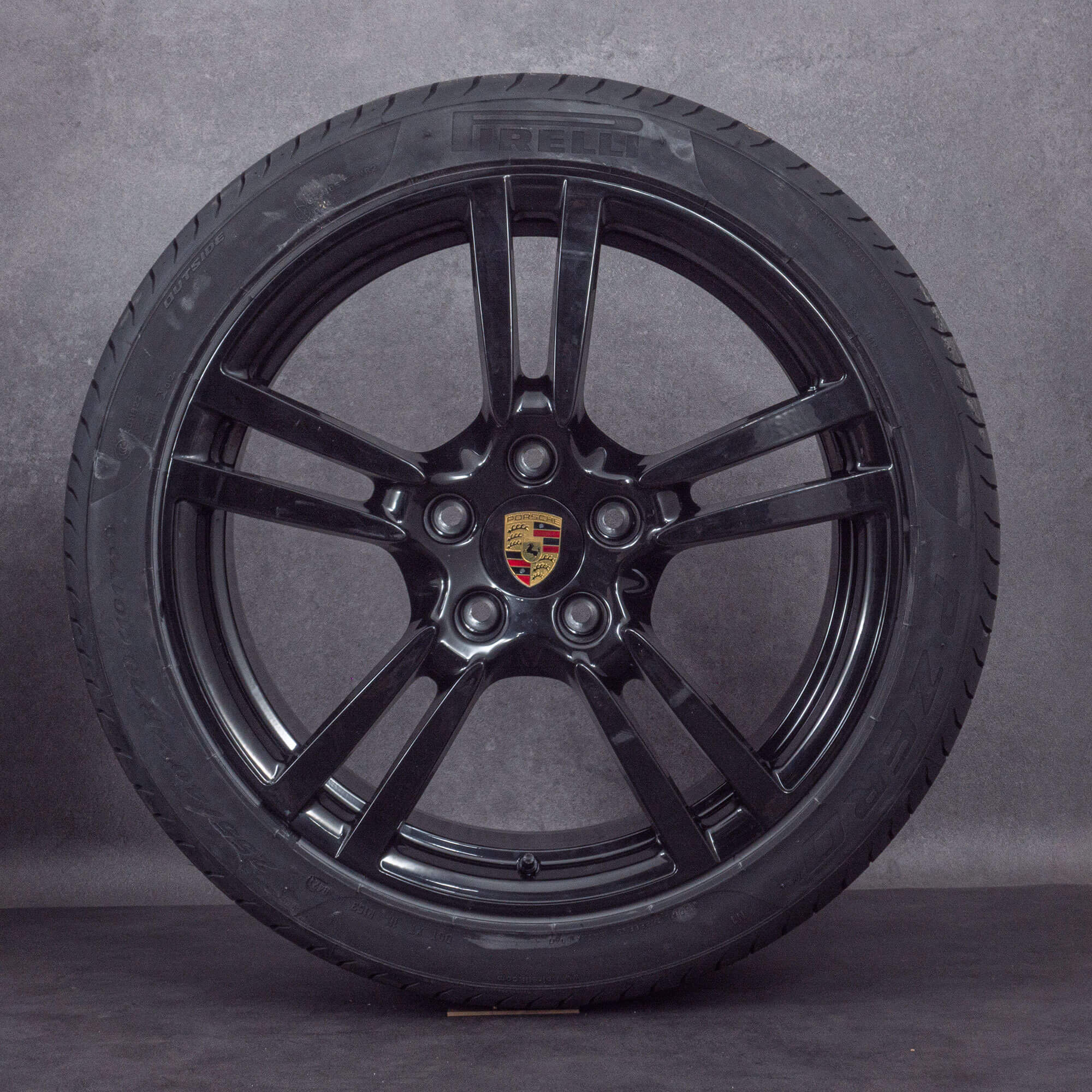 Original Porsche Panamera 970 20 pouces jantes Turbo II pneus d'été