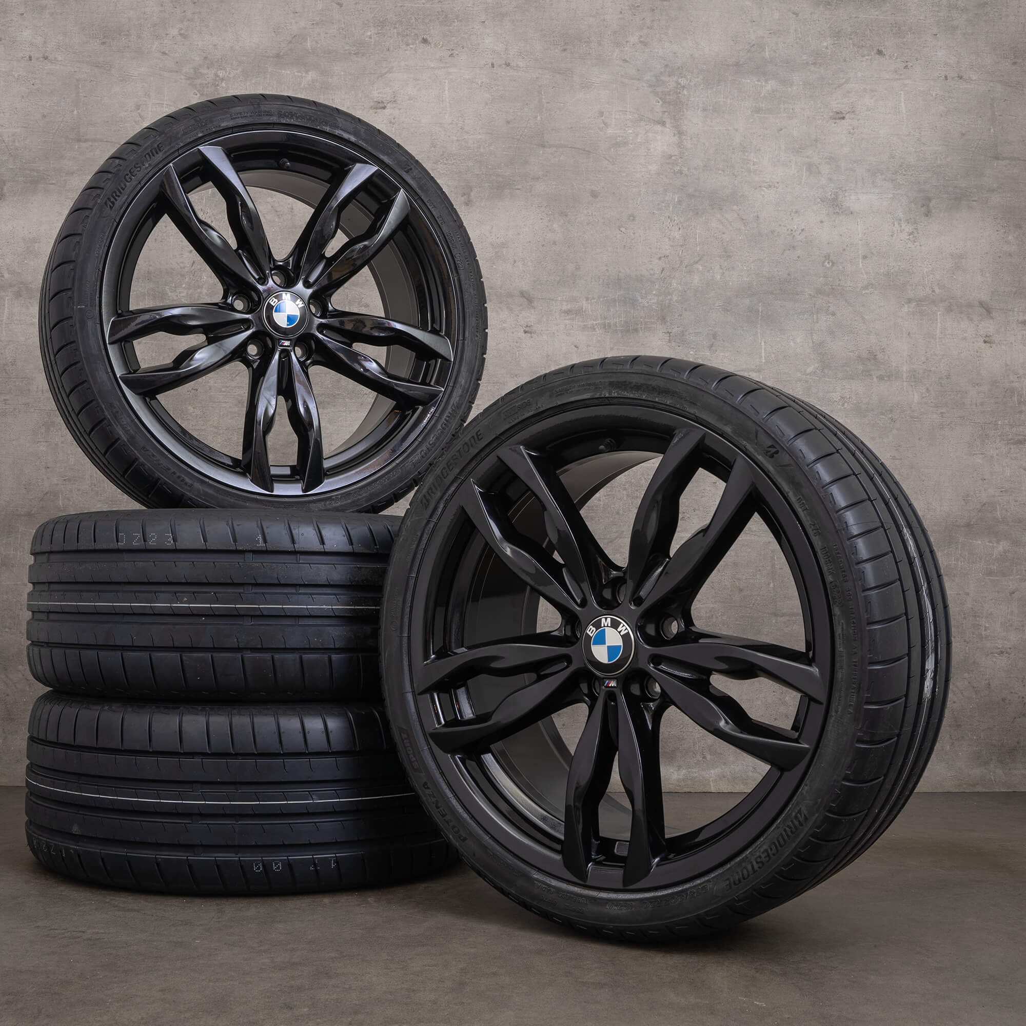 BMW Série 5 F10 F11 6 F12 F13 F06 Jantes 20 pouces pneus été style 434 M