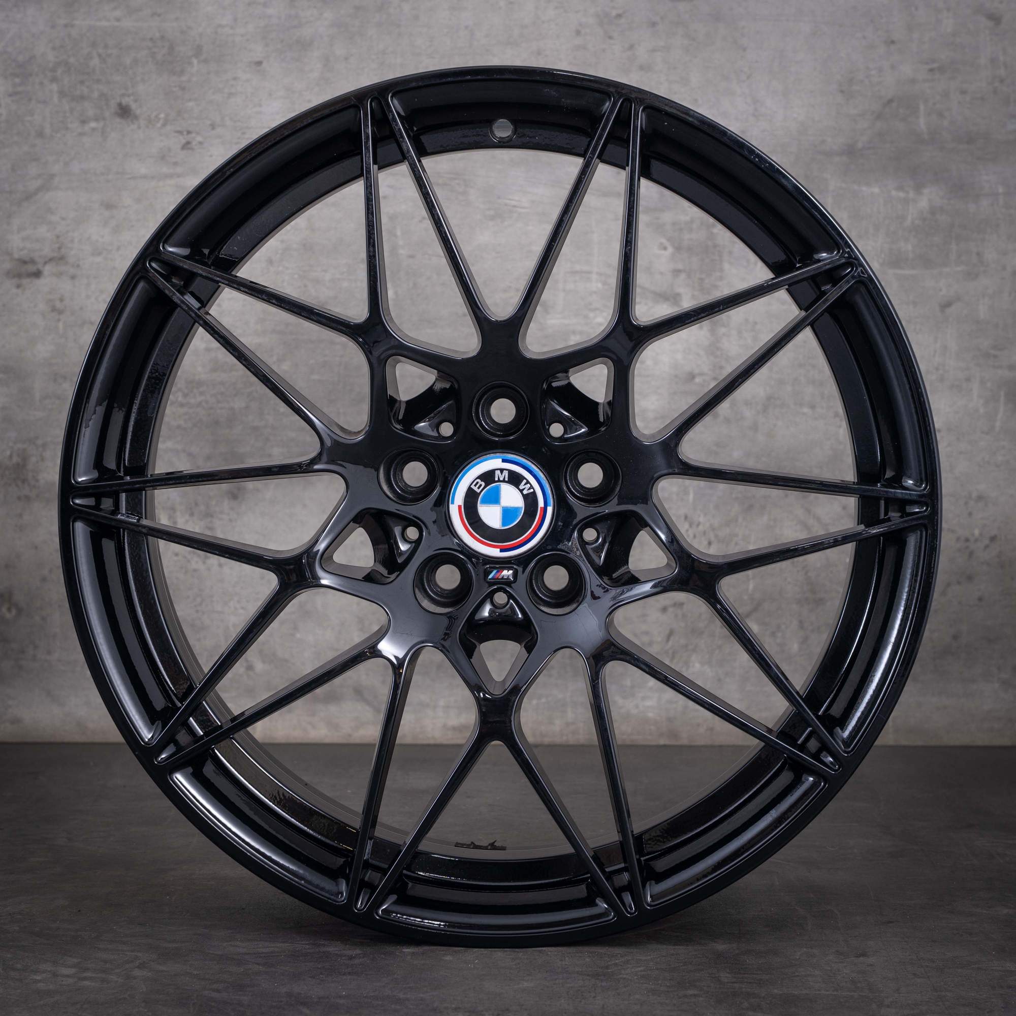 Original BMW M3 M4 Felgen 20 Zoll F80 F82 F83 Styling 666 M 8090192 8090193 schwarz glanzgedreht