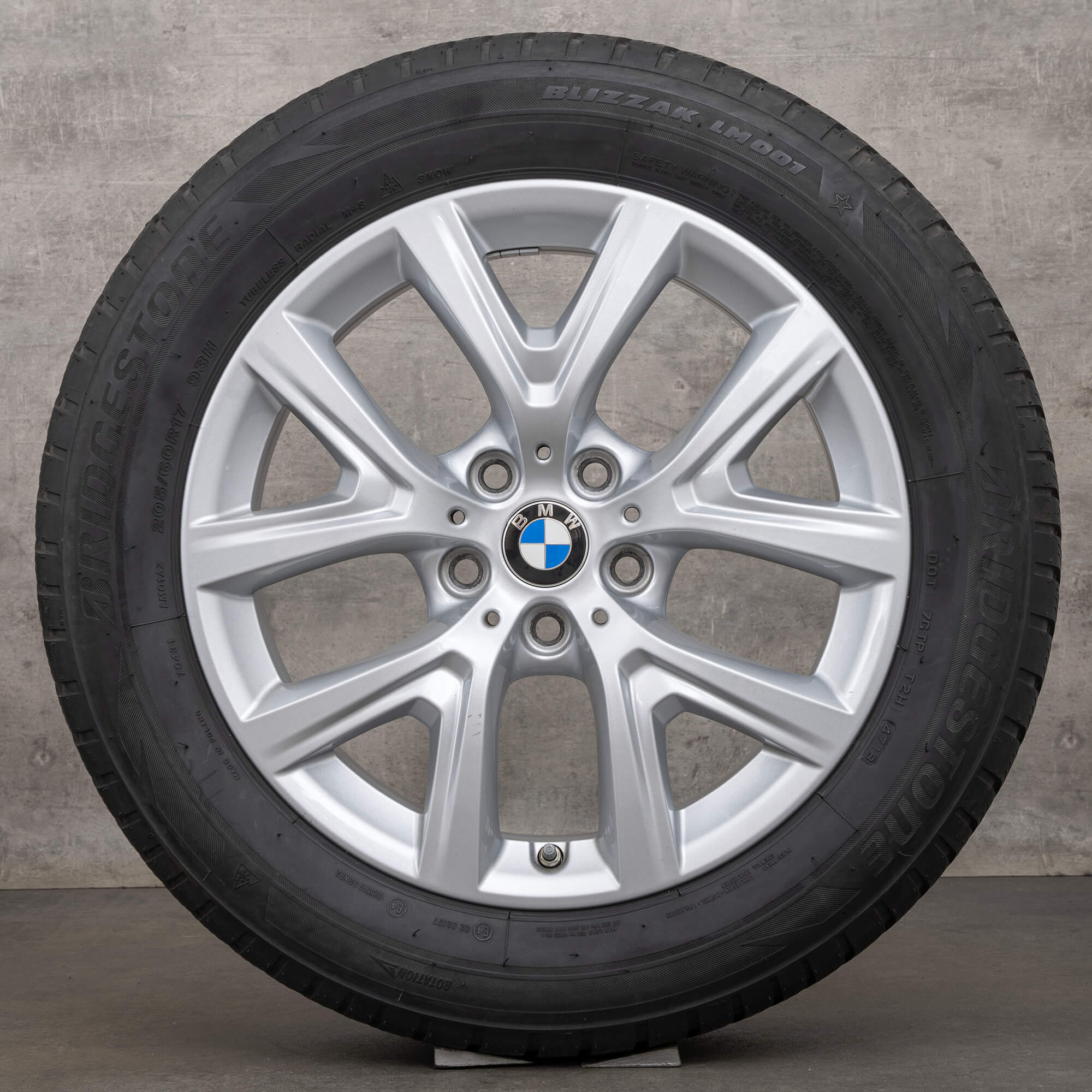 BMW X1 F48 X2 F39 rodas de inverno jantes 17 polegadas pneus 6856076 Styling 450