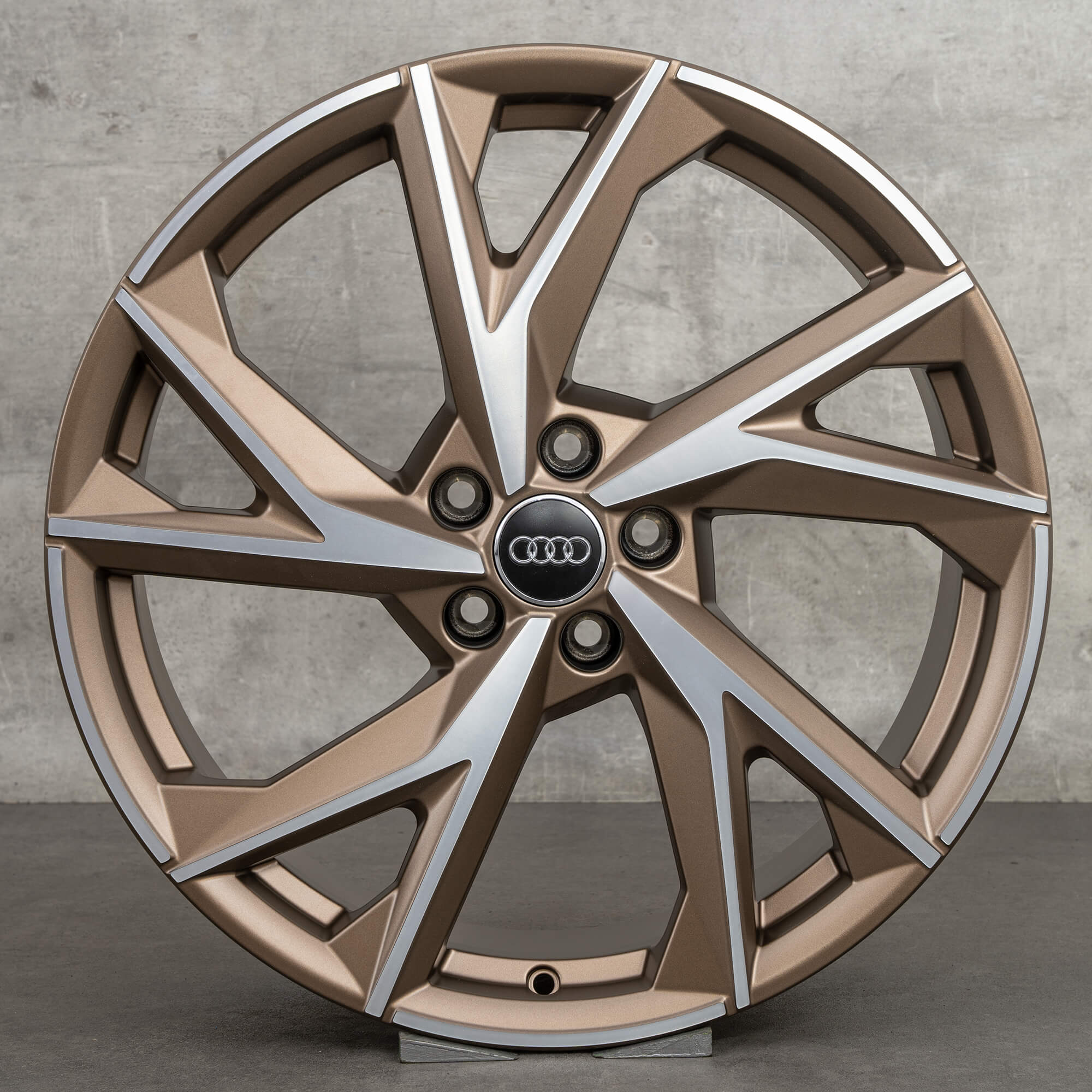 Audi 20 Zoll Felgen R8 4S Bronze Alu Evo 4S0601025BS 4S0601025BR NEU