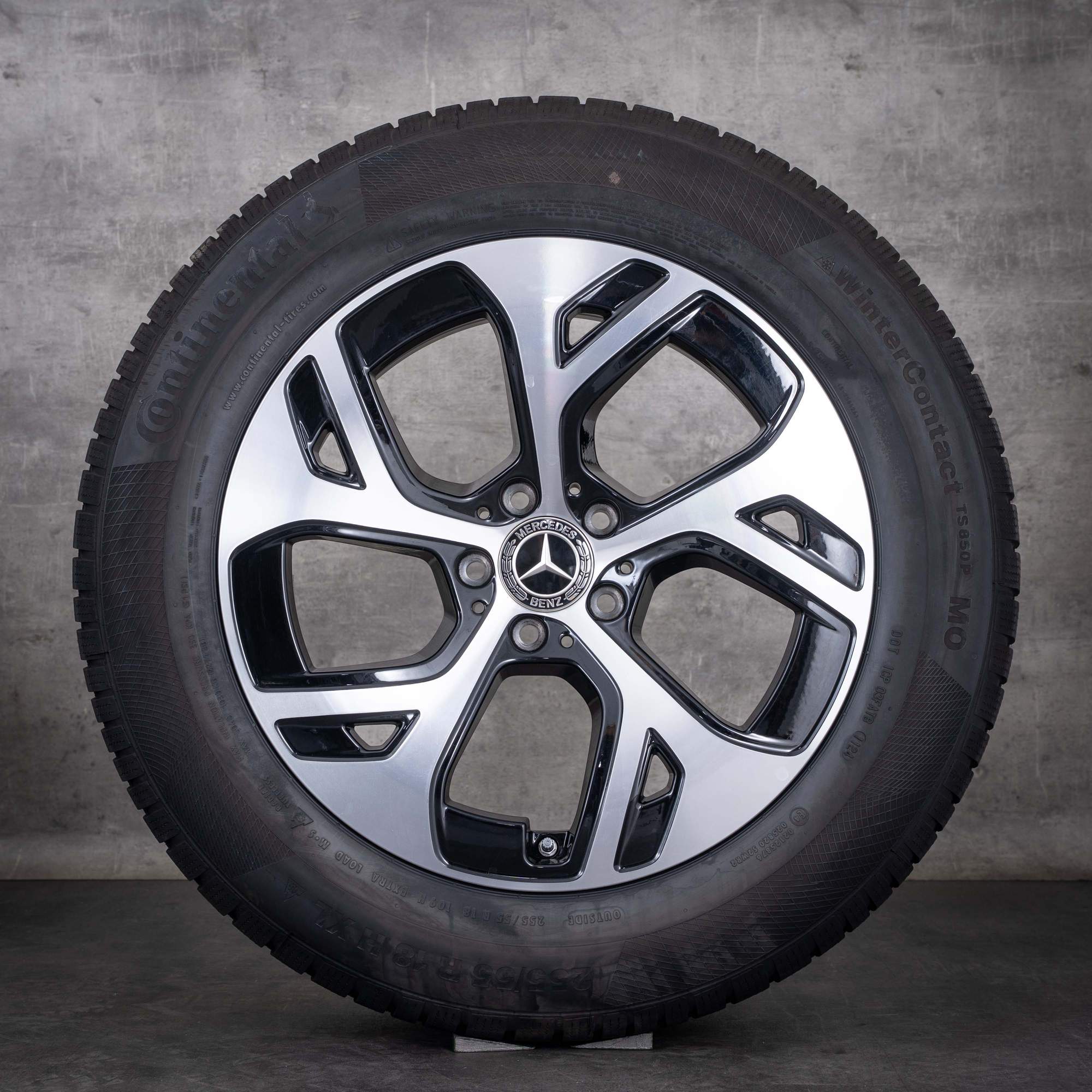 OEM Mercedes-Benz GLC 18-inch winter wheels C254 X254 & hybrid rims A2544010100 A2544014700 Gloss Black