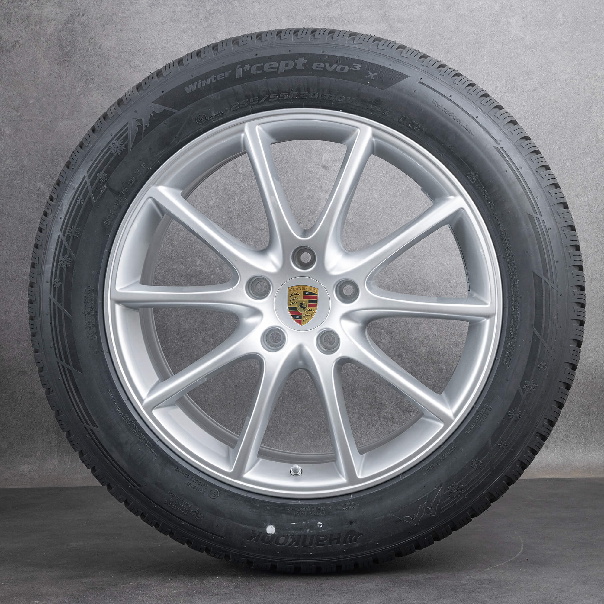 Oryginalne felgi Porsche 20 cali Cayenne S 9YA II koła zimowe opony nowe