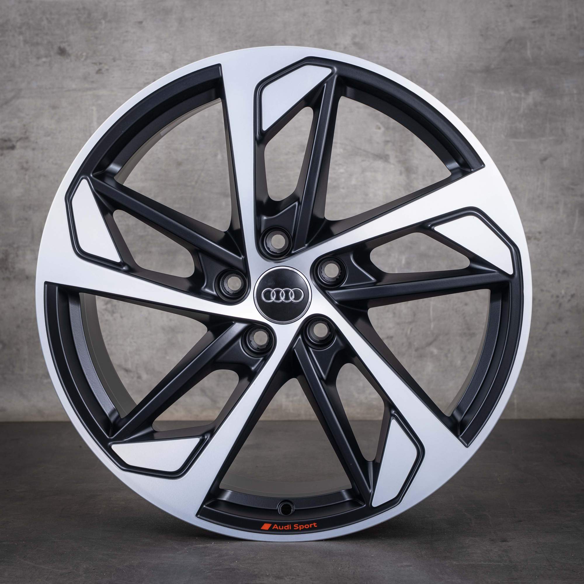 Oryginał Audi A3 S3 Felgi 19 cali 8V 8Y Trapezoid 8Y0601025R czarny mat Polerowane NOWOŚĆ
