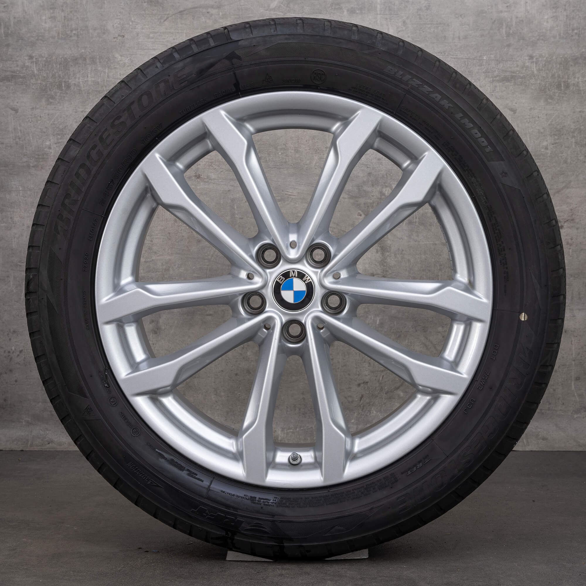 BMW rims 19 inch X3 G01 X4 G02 styling 691 OEM winter wheels