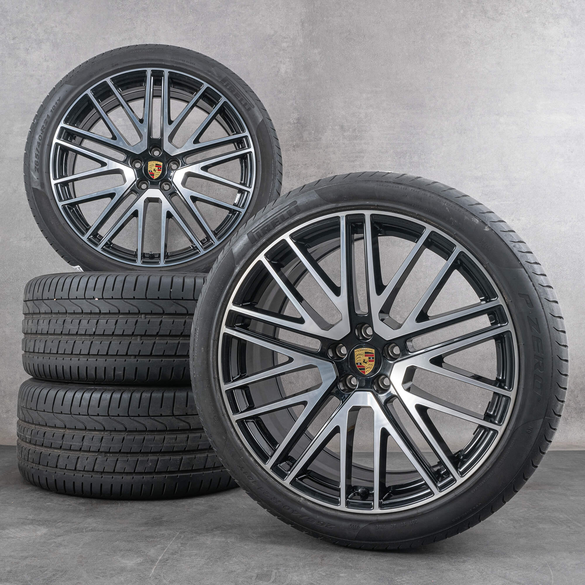 Original Porsche 21 pouces Macan III 911 Turbo Design jantes 95B044668J